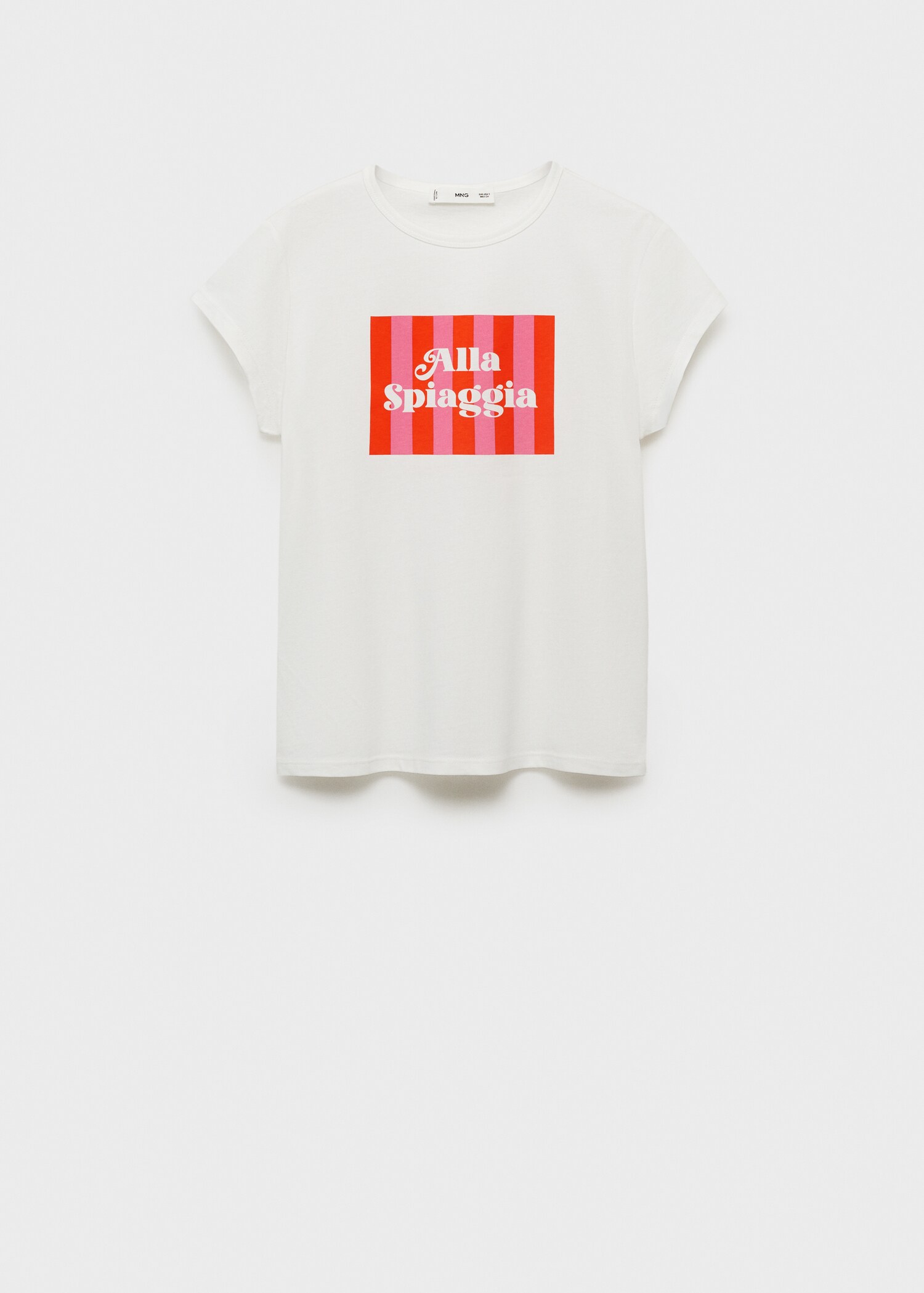 Camiseta algodón estampada - Artículo sin modelo