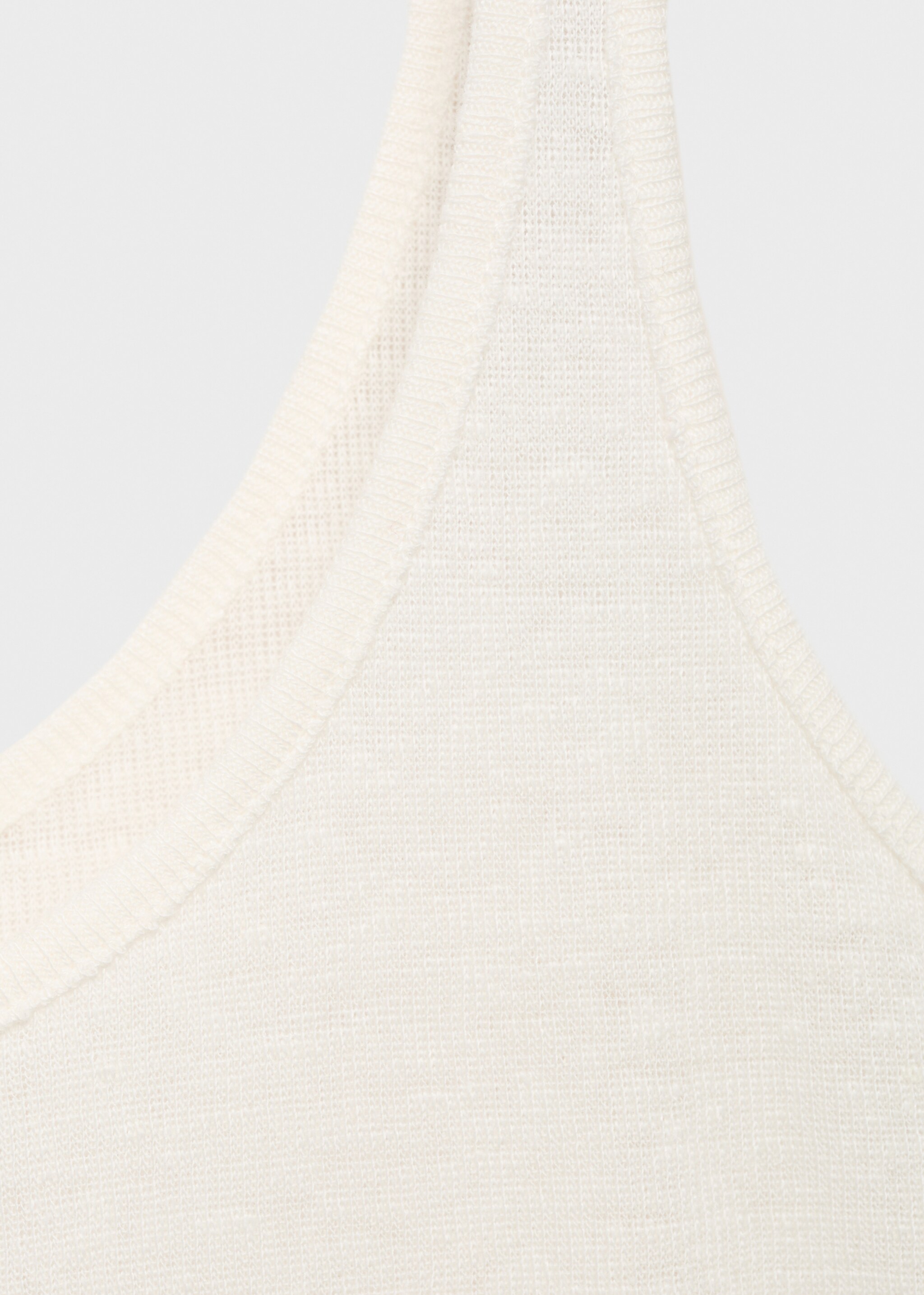 Strappy linen top - Details of the article 8