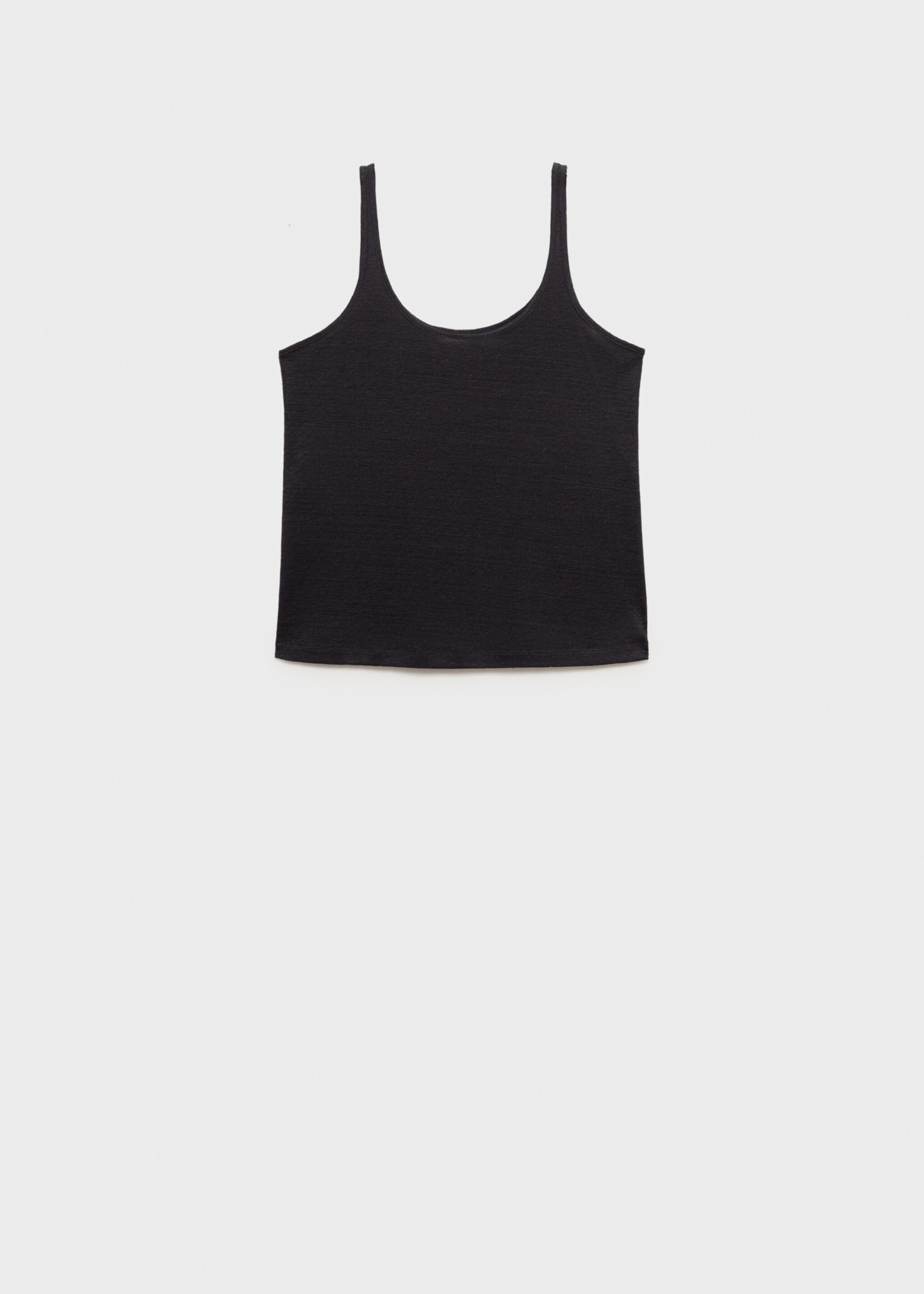 Strappy linen top - Article without model