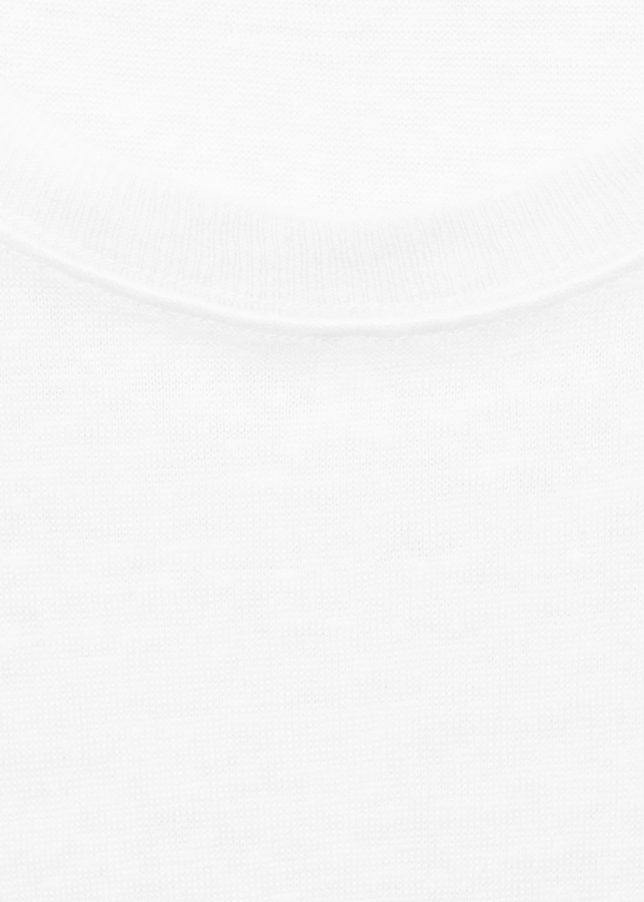 Short-sleeved linen t-shirt - Details of the article 8