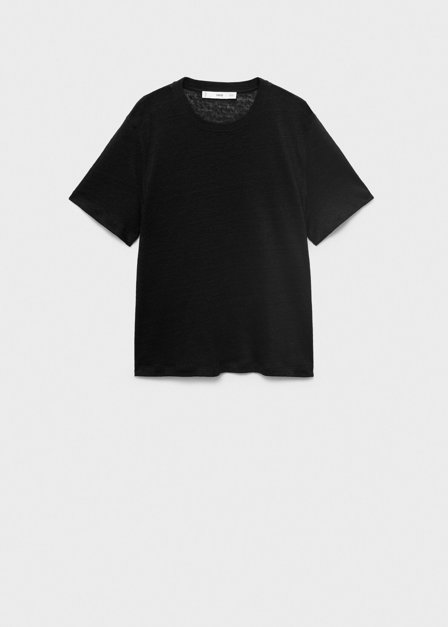 T-shirt lin manches courtes - Article sans modèle