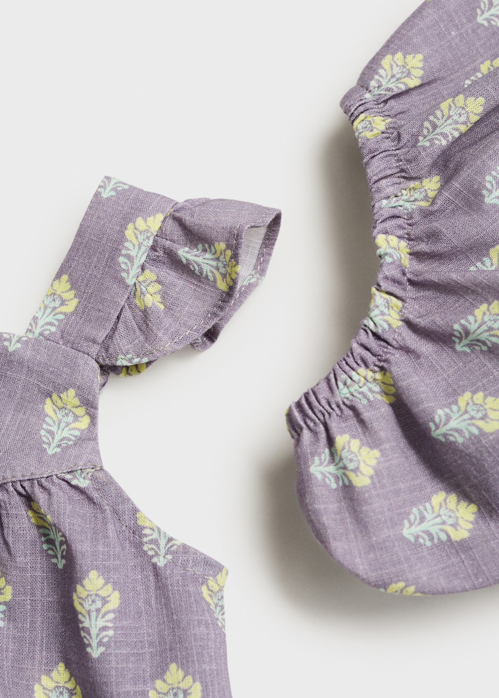 Printed dress and nappy cover