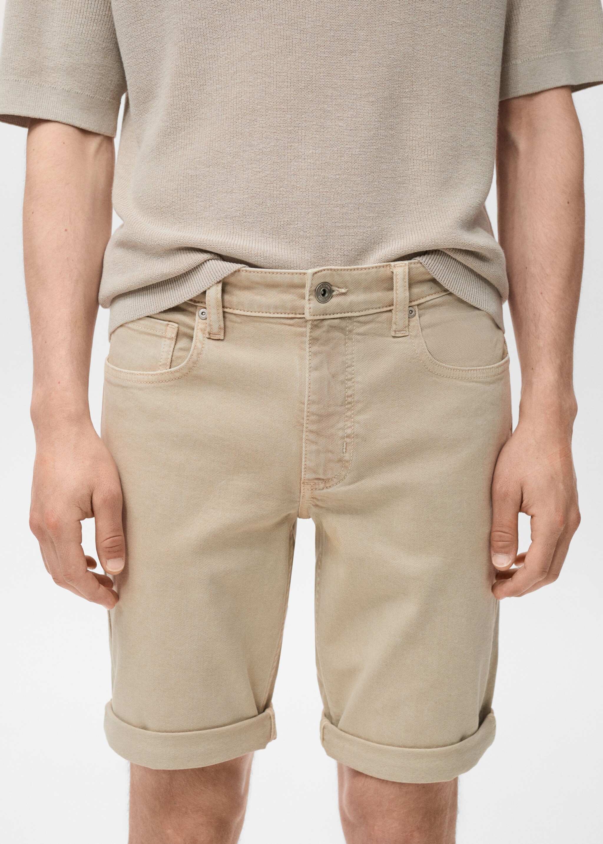 Jeansbermudas slim fit - Detaljer om artikeln 1