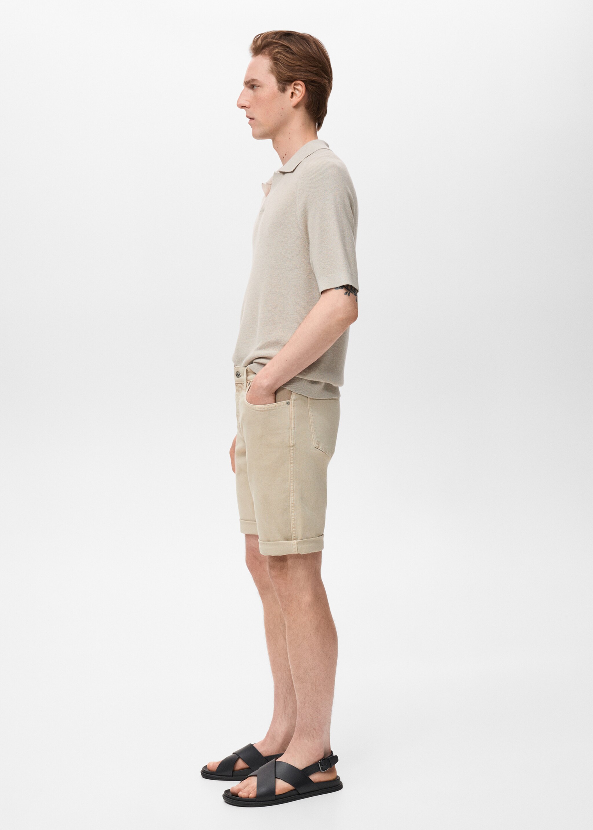 Jeansbermudas slim fit - Detaljer om artikeln 2