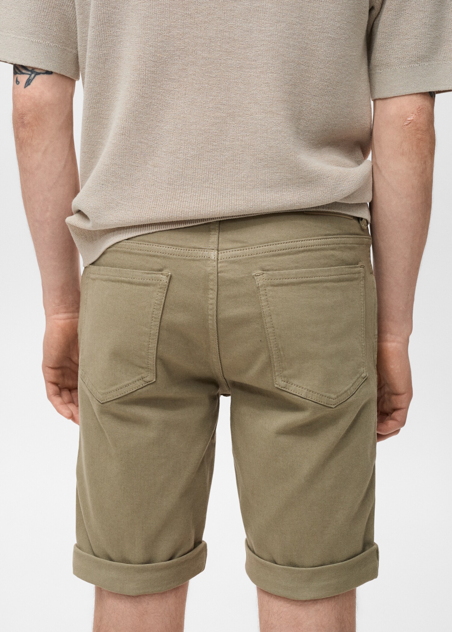 Bermuda en jean slim fit - Détail de l'article 1