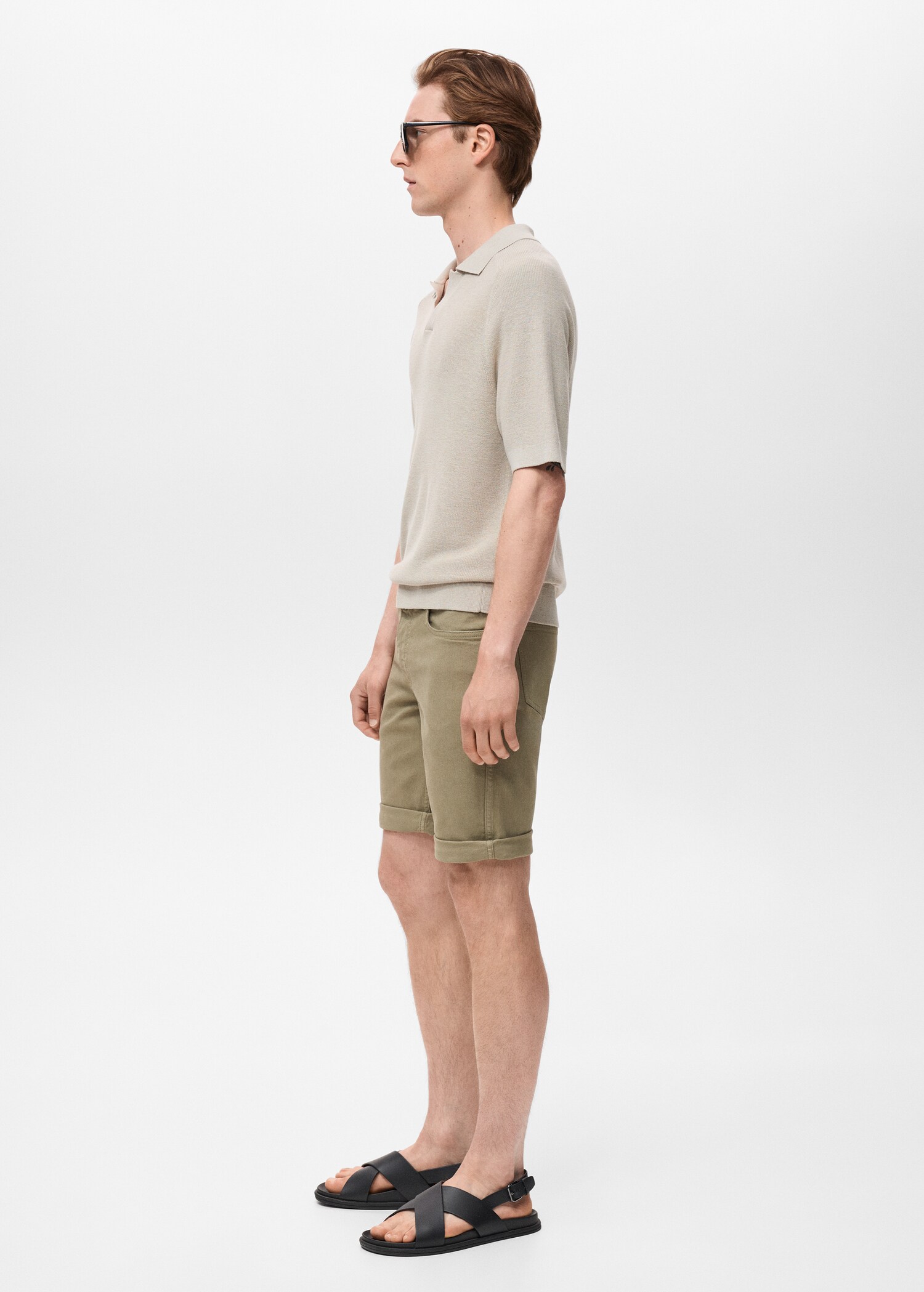 Bermuda en jean slim fit - Détail de l'article 2