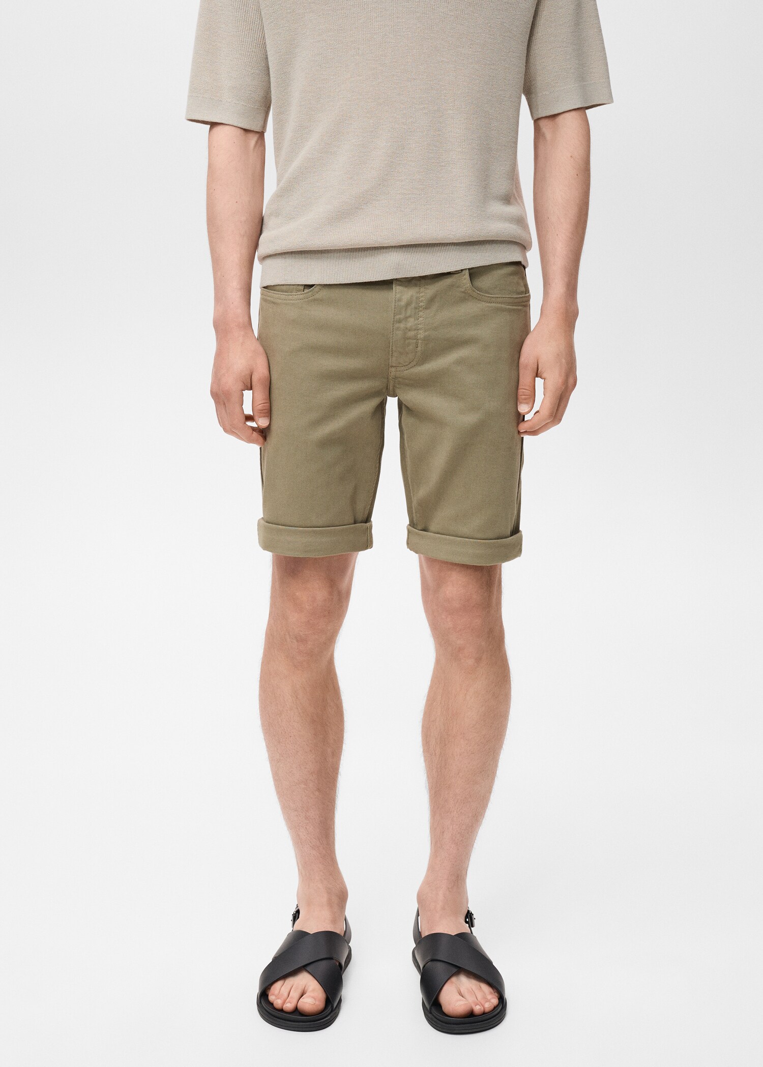 Bermuda en jean slim fit - Détail de l'article 6