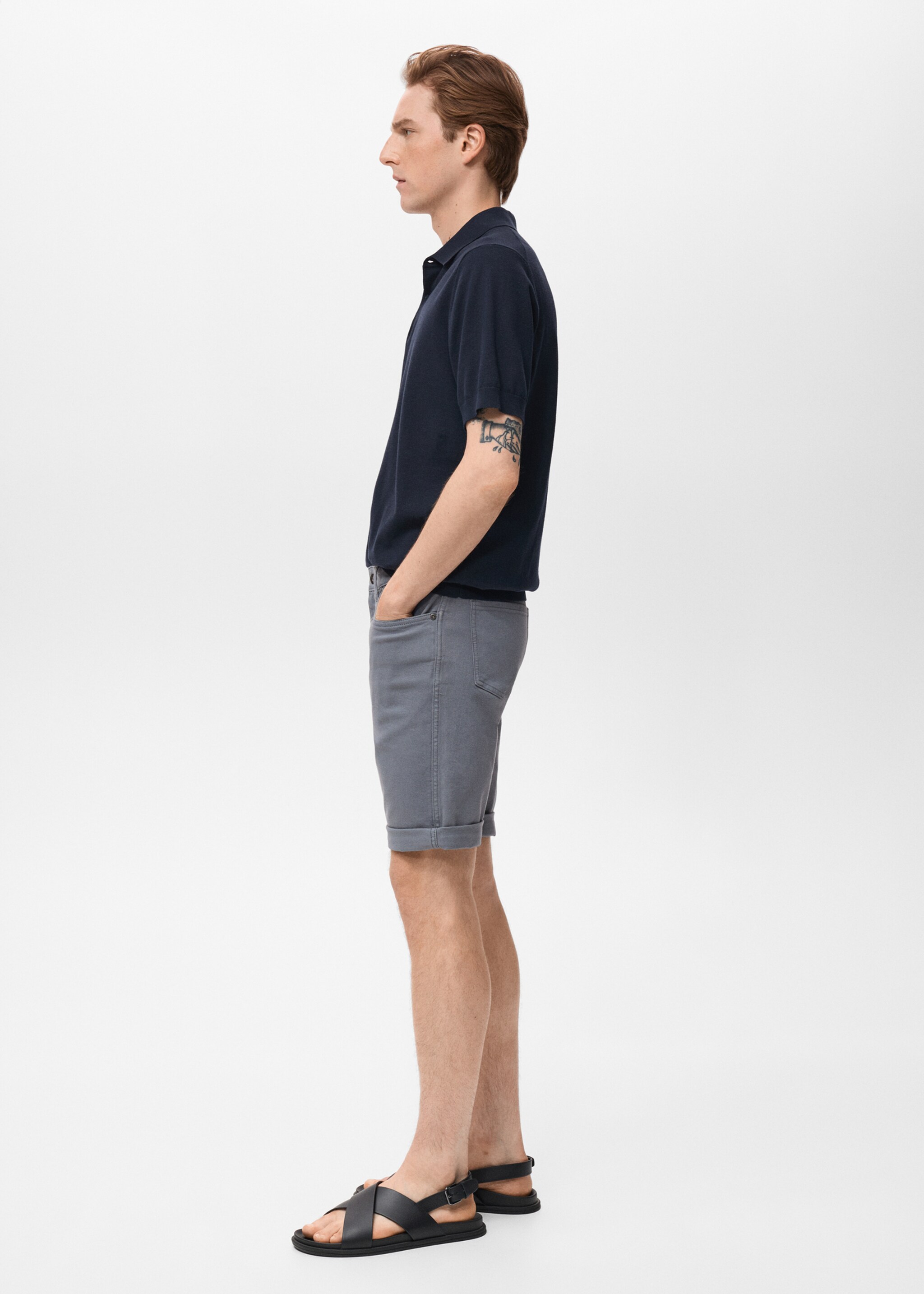 Jeansbermudas slim fit - Detaljer om artikeln 2