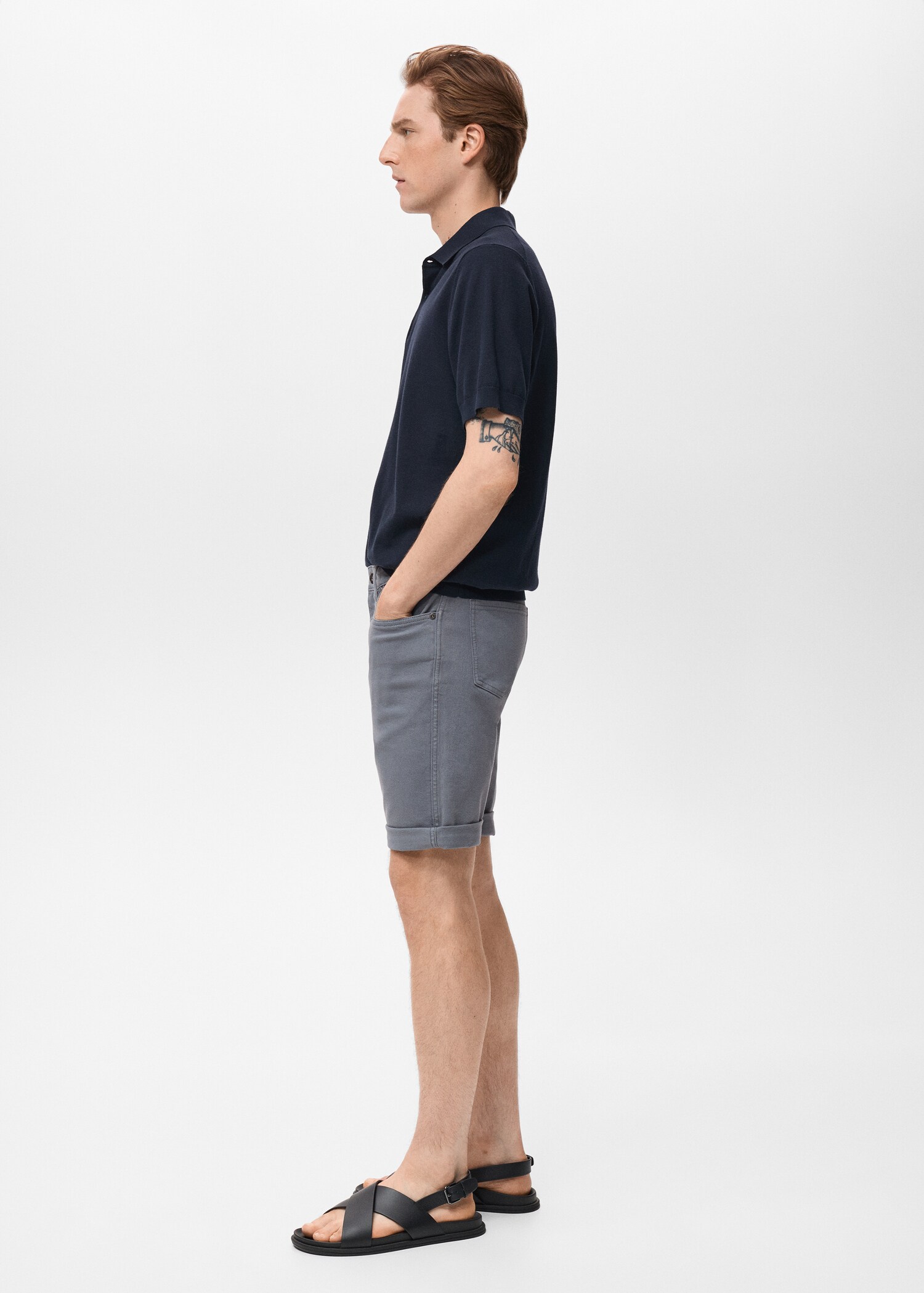 Jeansbermudas slim fit - Detaljer om artikeln 2