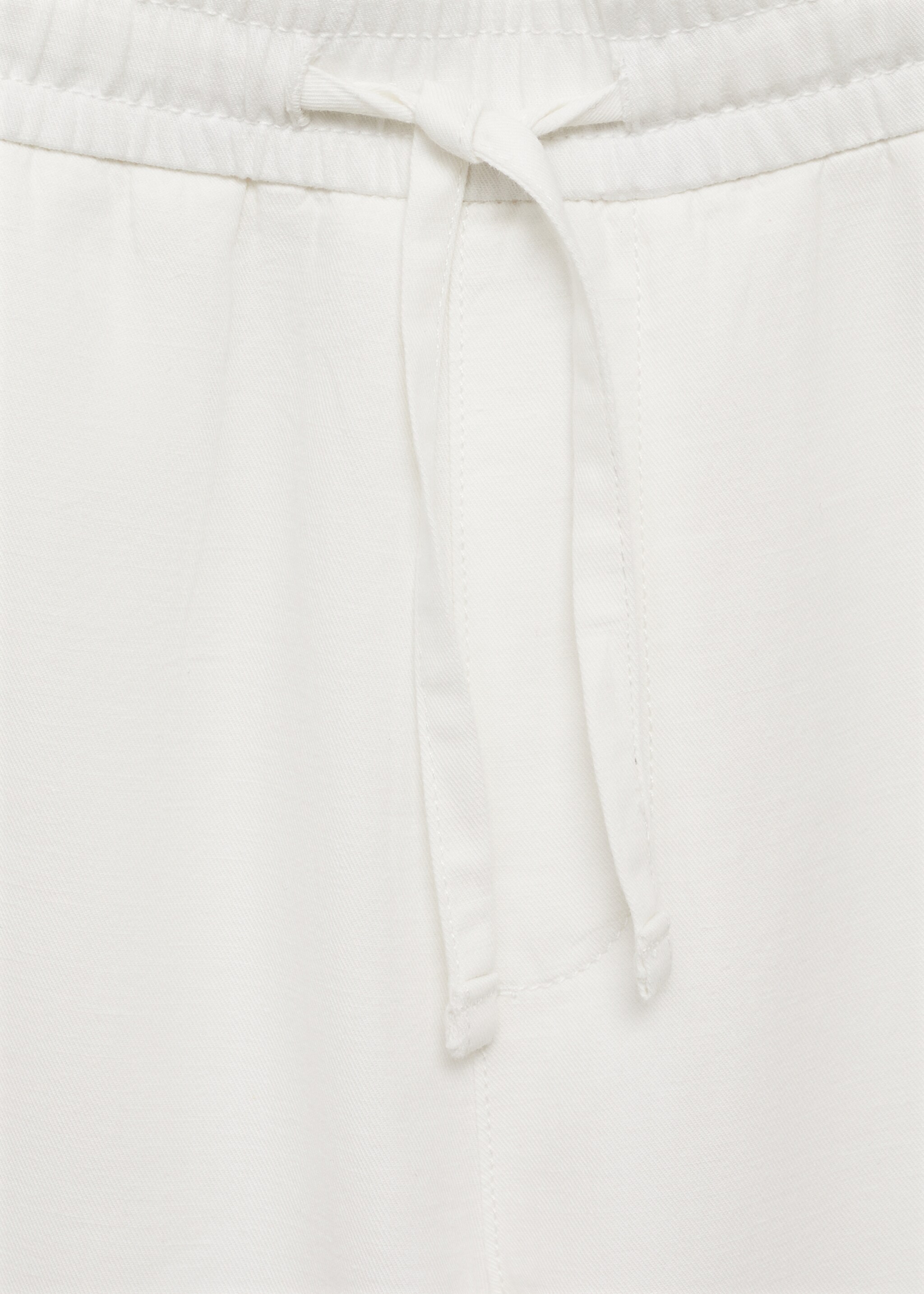 Linen trousers with drawstring - Details of the article 8