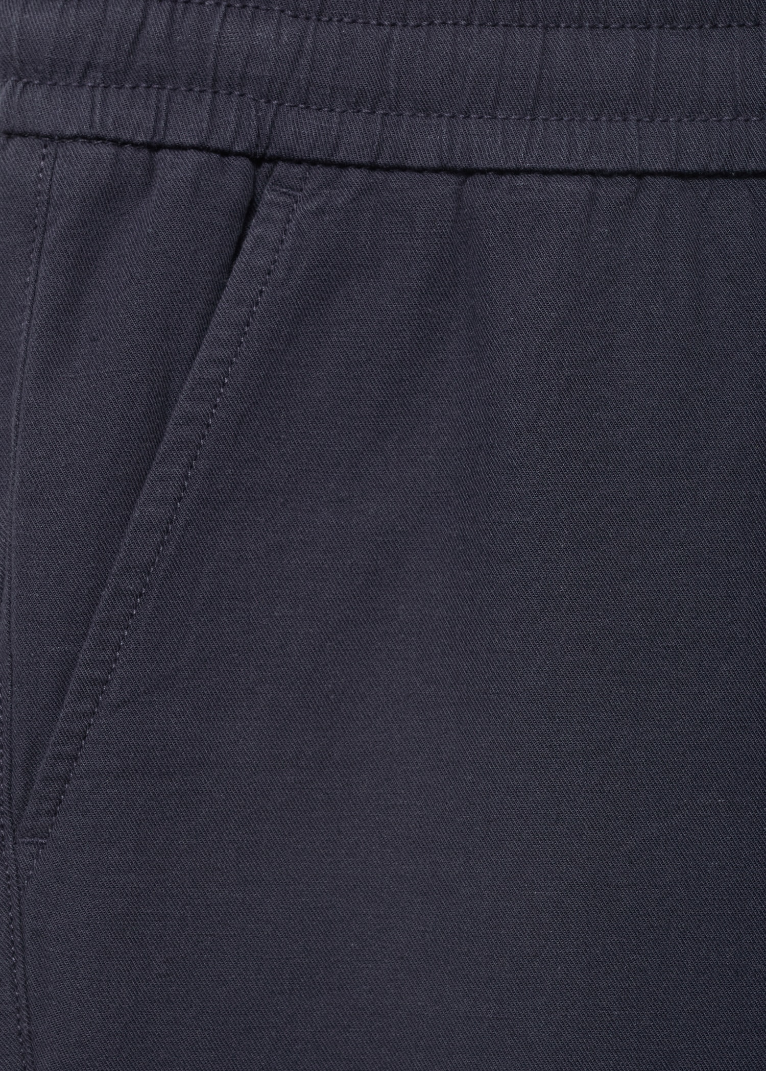 Cotton linen-blend trousers - Details of the article 0