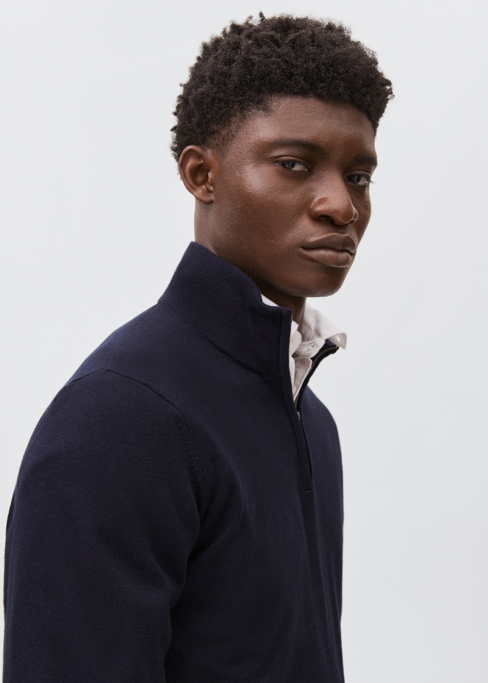 Pull-over maille col montant - Détail de l'article 1