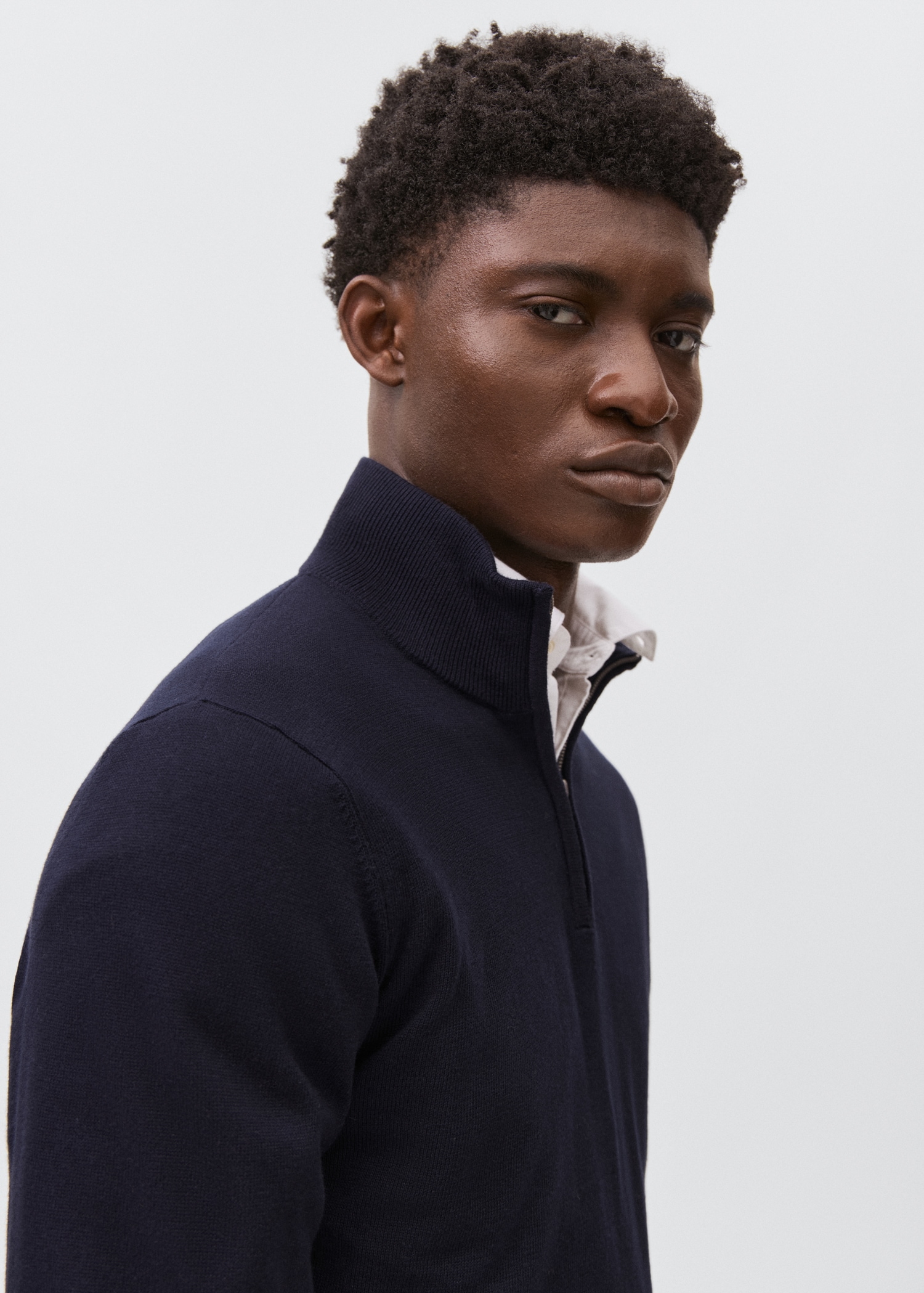 Pull-over maille col montant - Détail de l'article 1