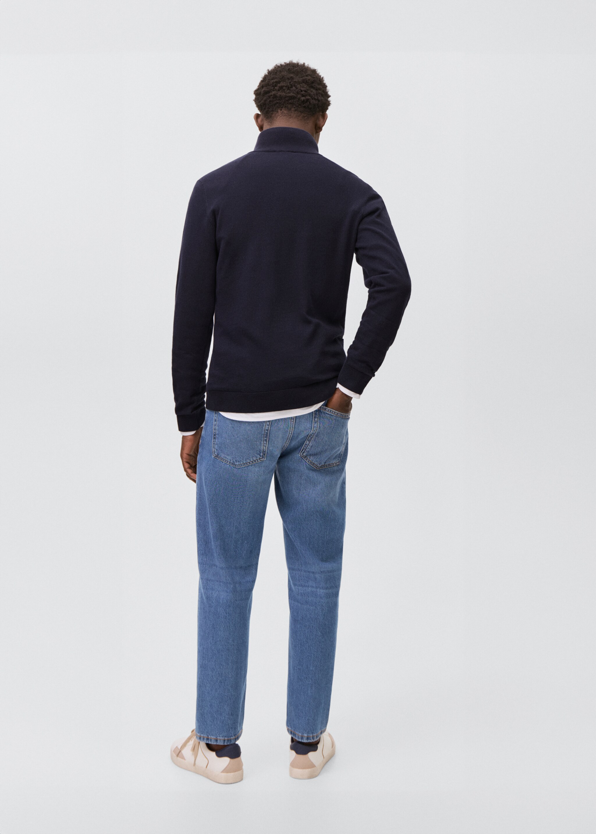 Pull-over maille col montant - Verso de l’article
