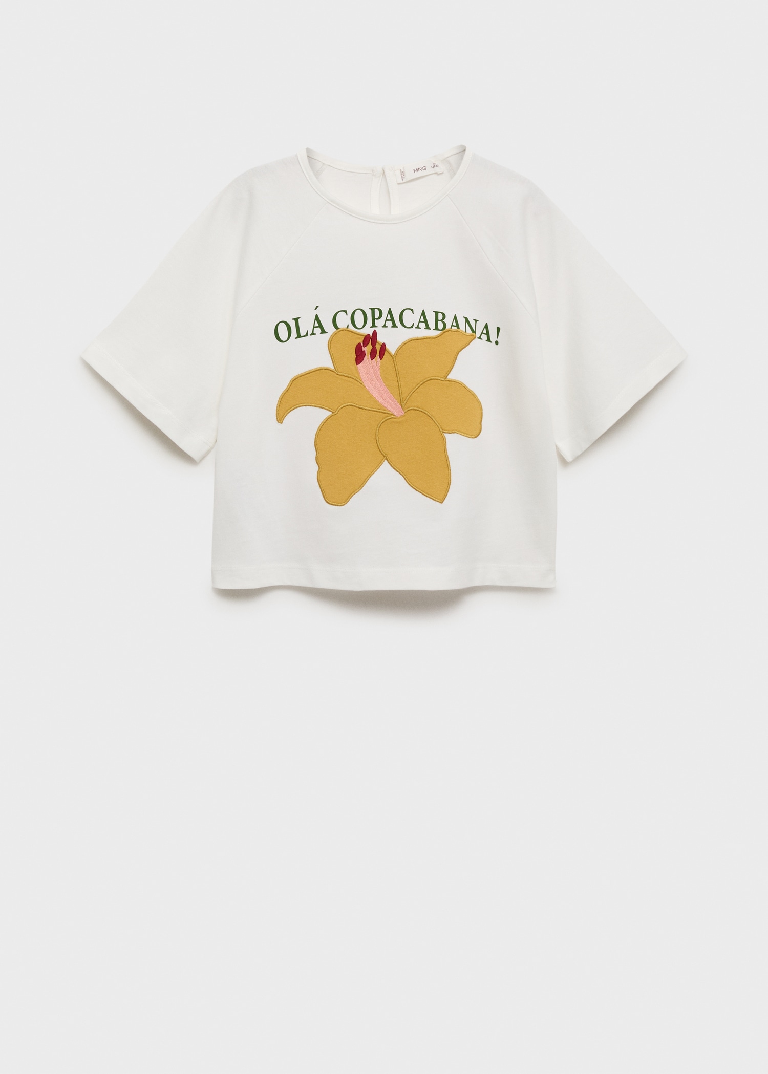 T-shirt manches courtes brodé - Article sans modèle