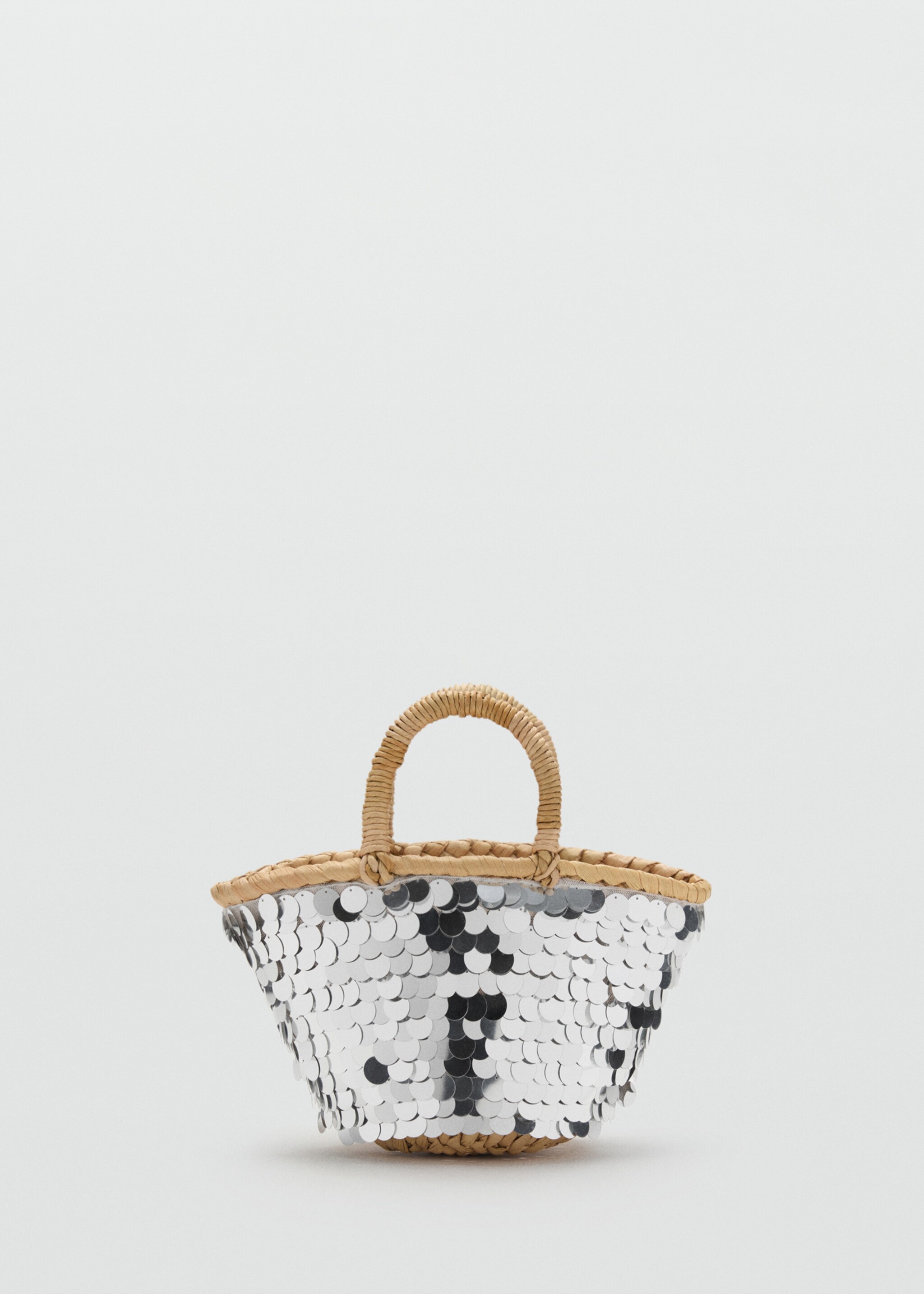Sequined mini-basket - Article without model
