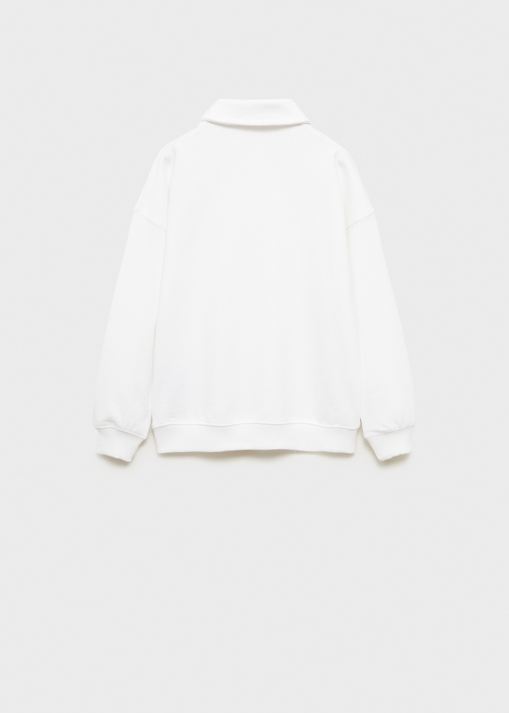 Sweat-shirt coton imprimé - Verso de l’article