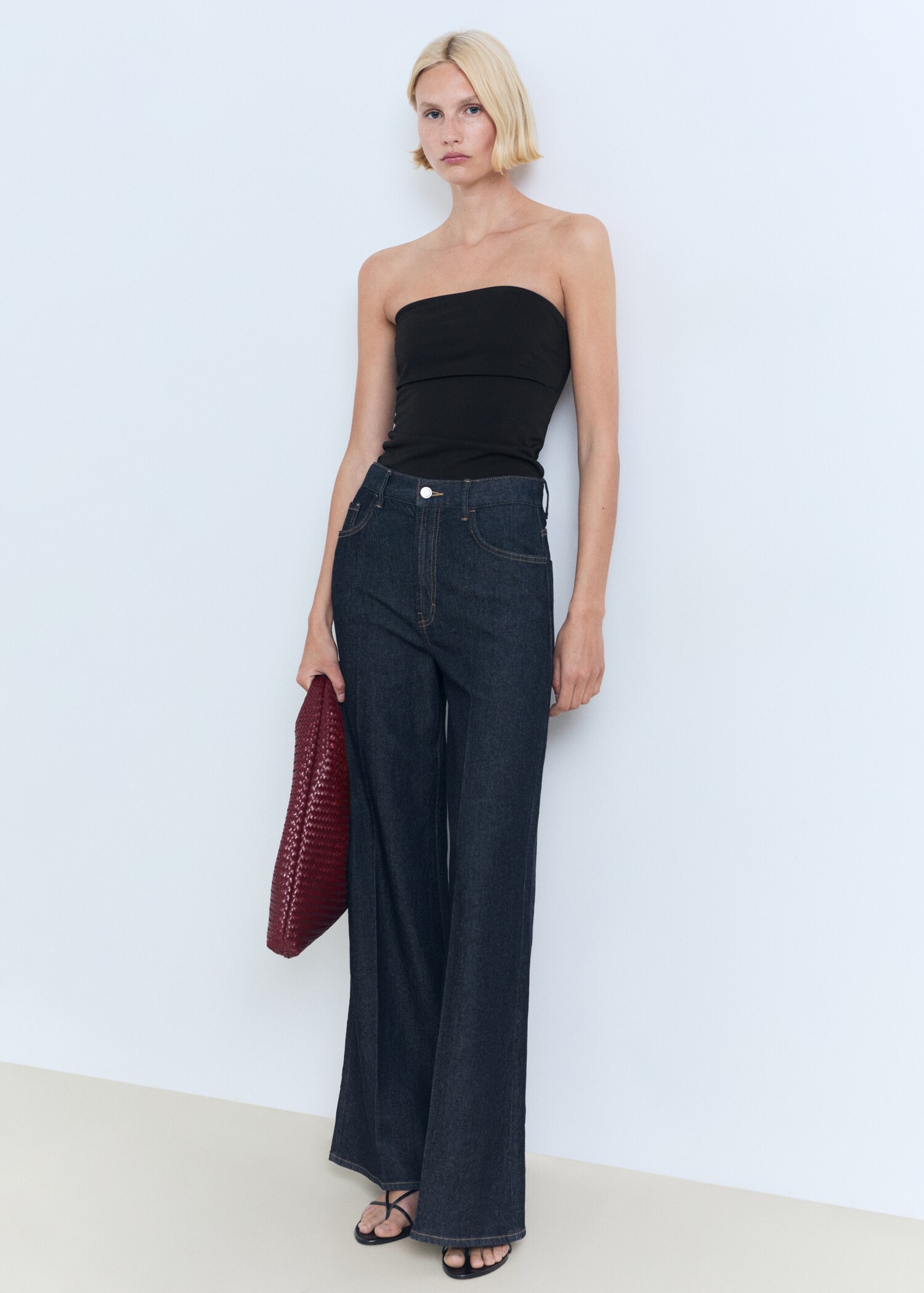 Bandeau top - Women | MANGO USA