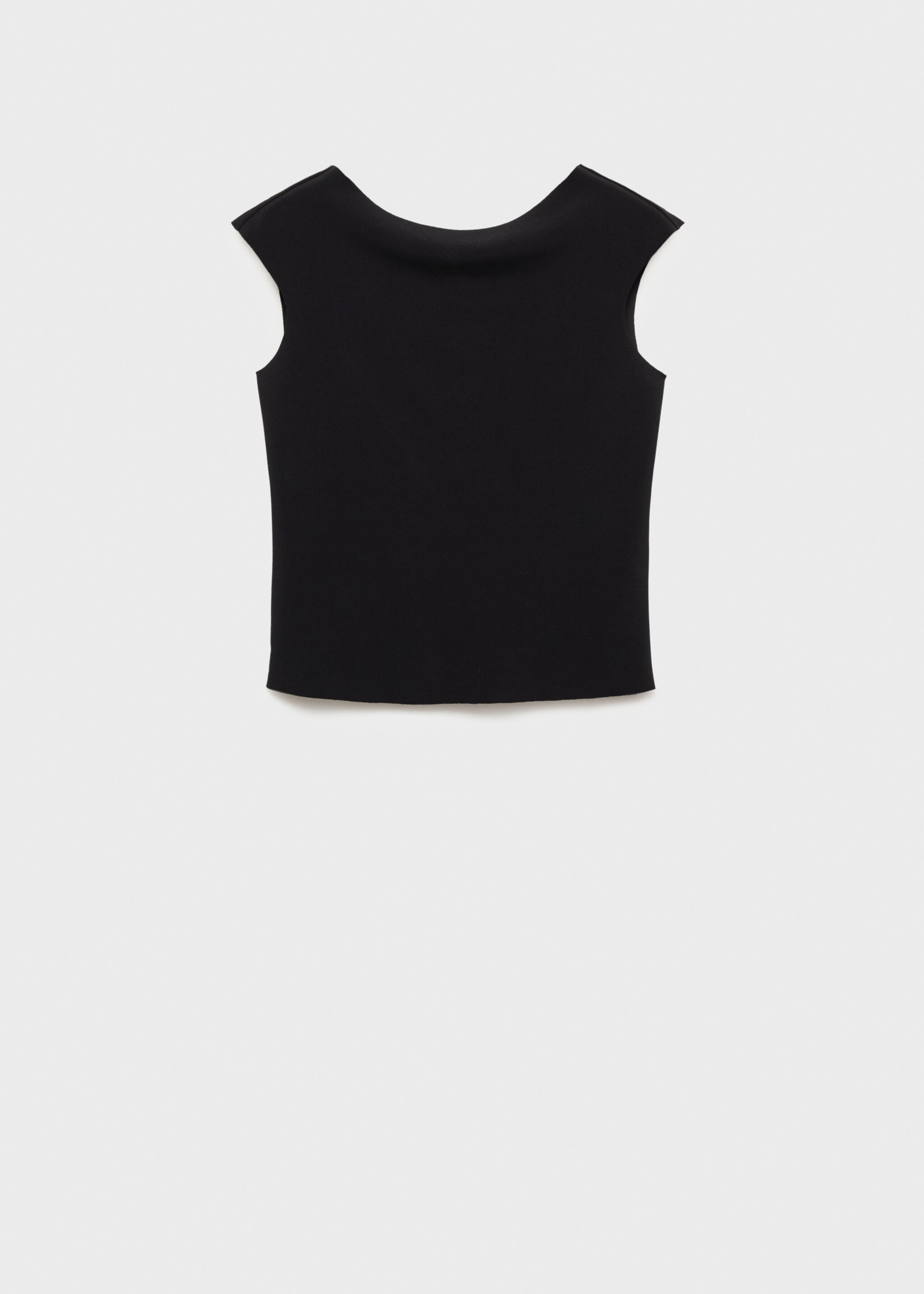Open-back top - Article without model