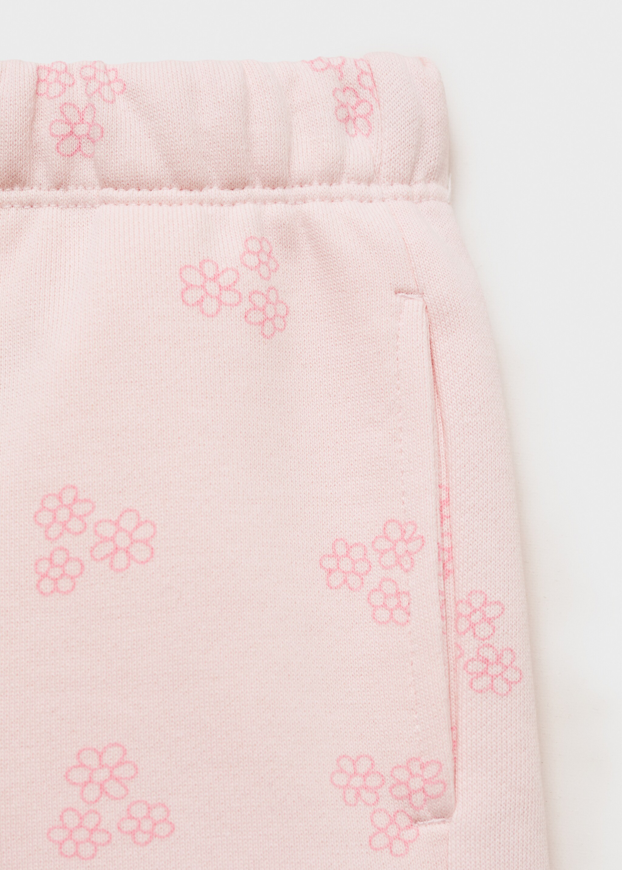 Printed cotton shorts - Details of the article 0
