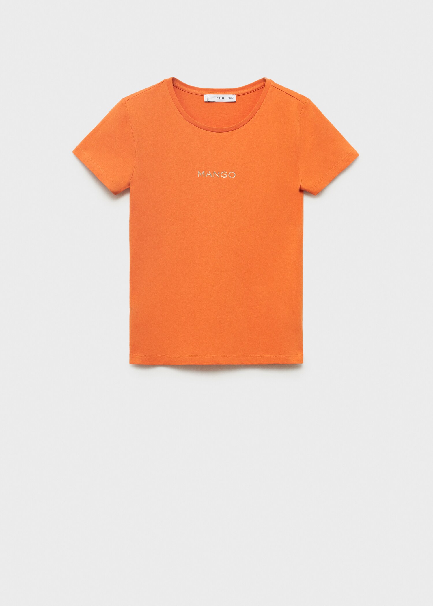 T-shirt logo en coton - Article sans modèle