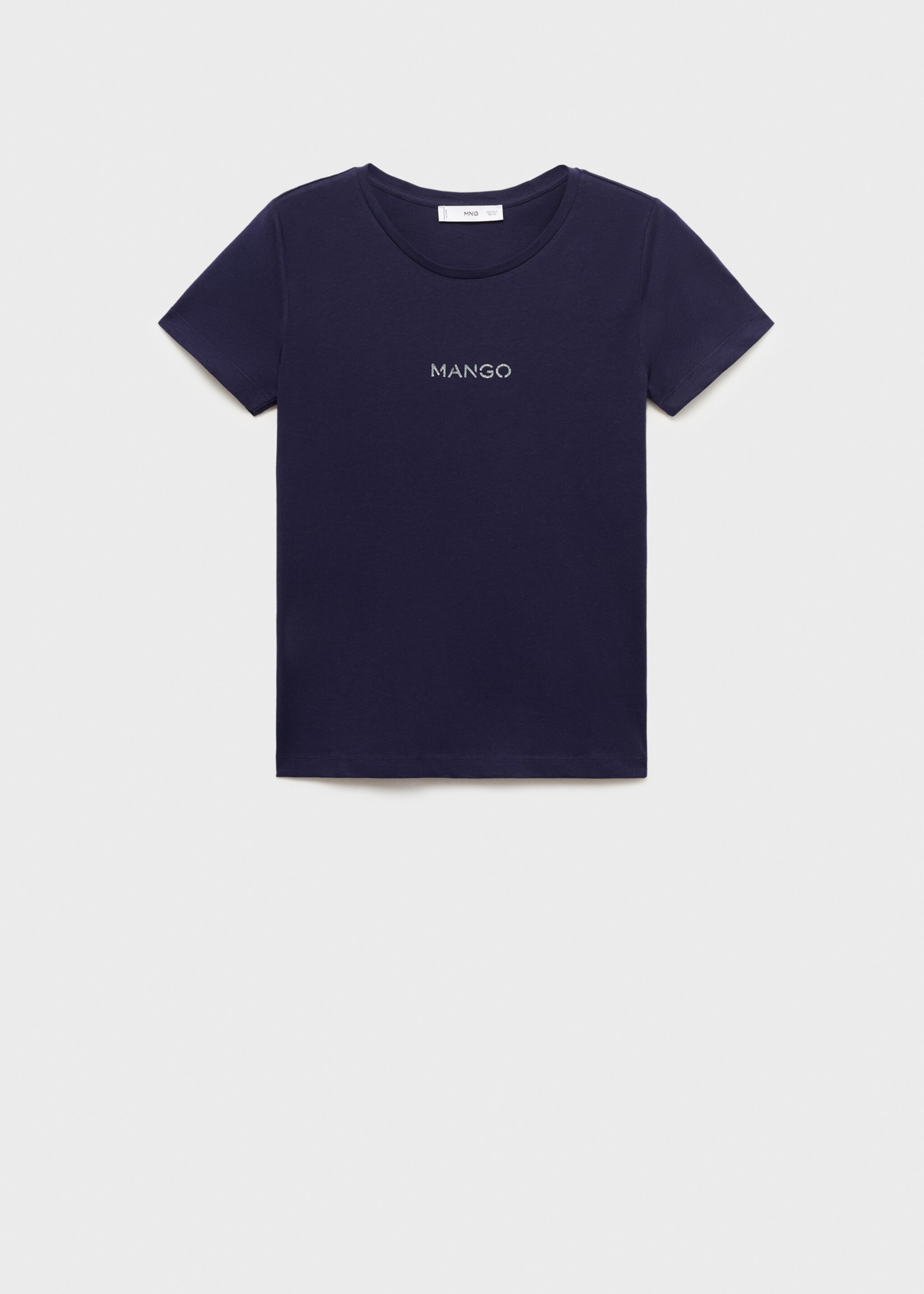 T-shirt logo en coton - Article sans modèle