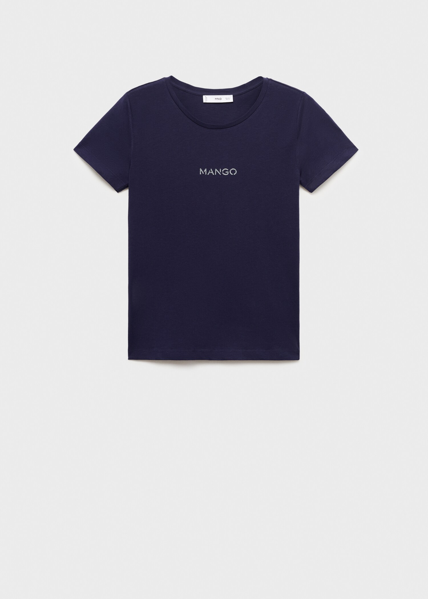 T-shirt logo en coton - Article sans modèle