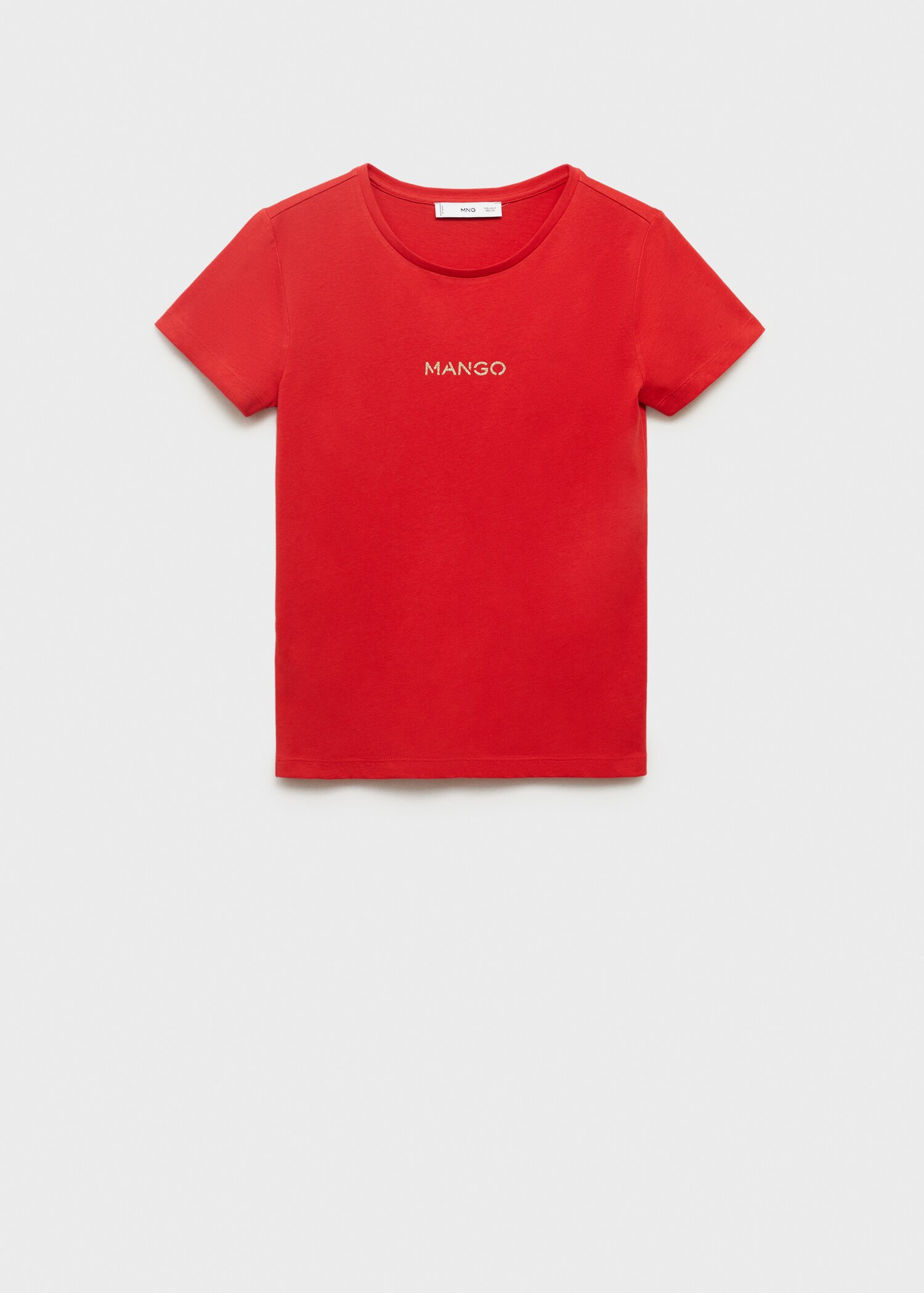 T-shirt logo en coton - Article sans modèle