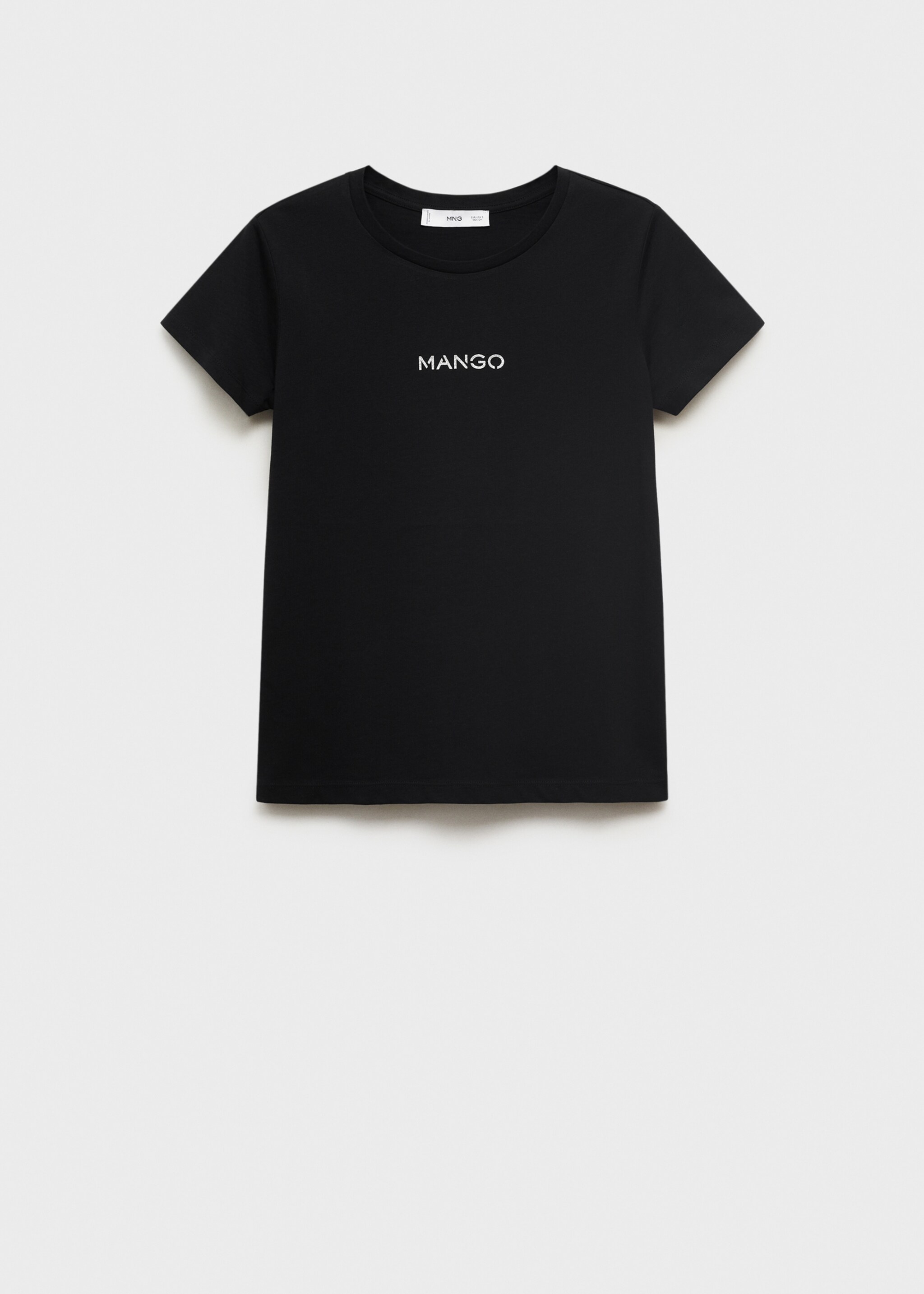 T-shirt logo en coton - Article sans modèle