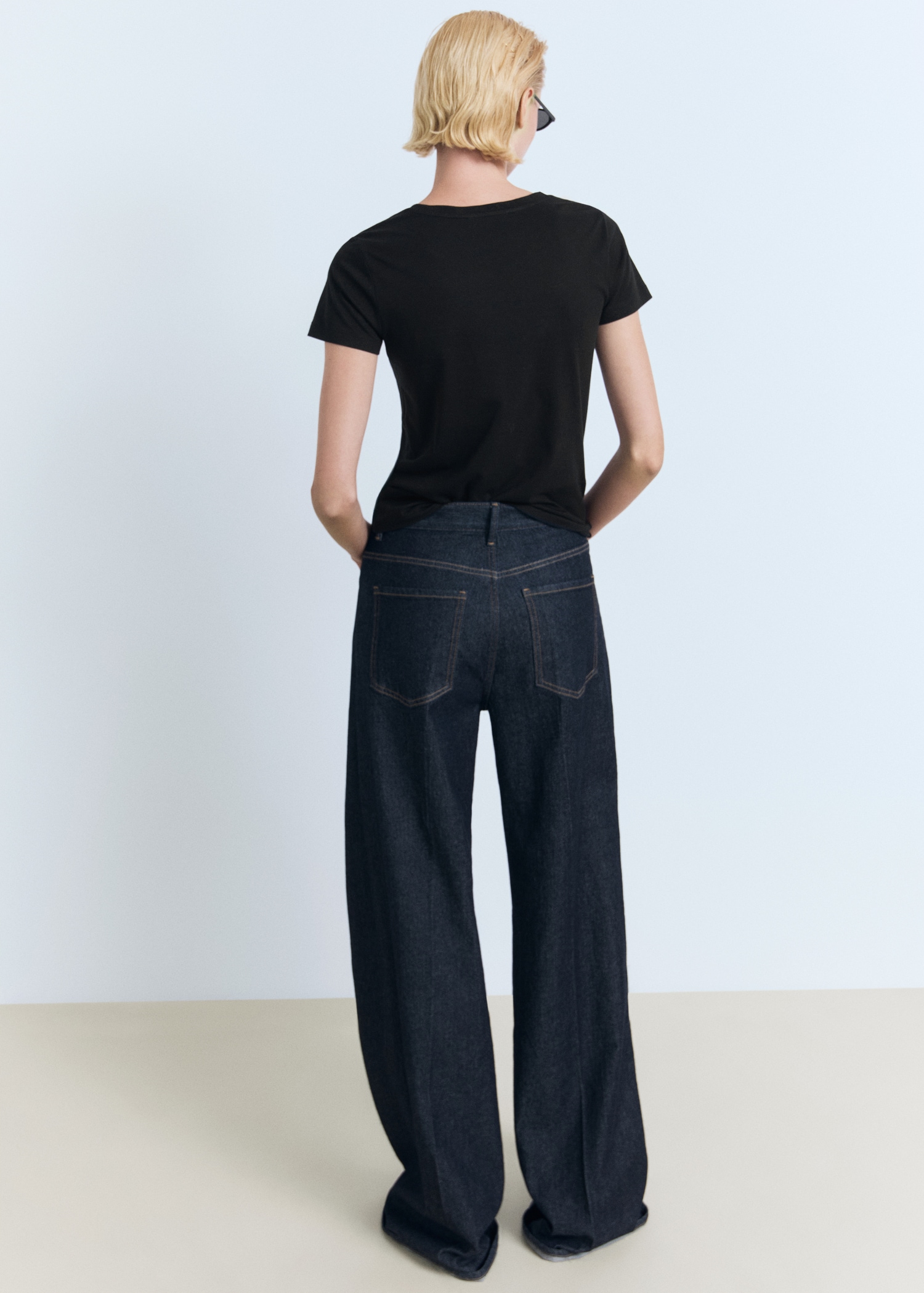 T-shirt logo en coton - Verso de l’article
