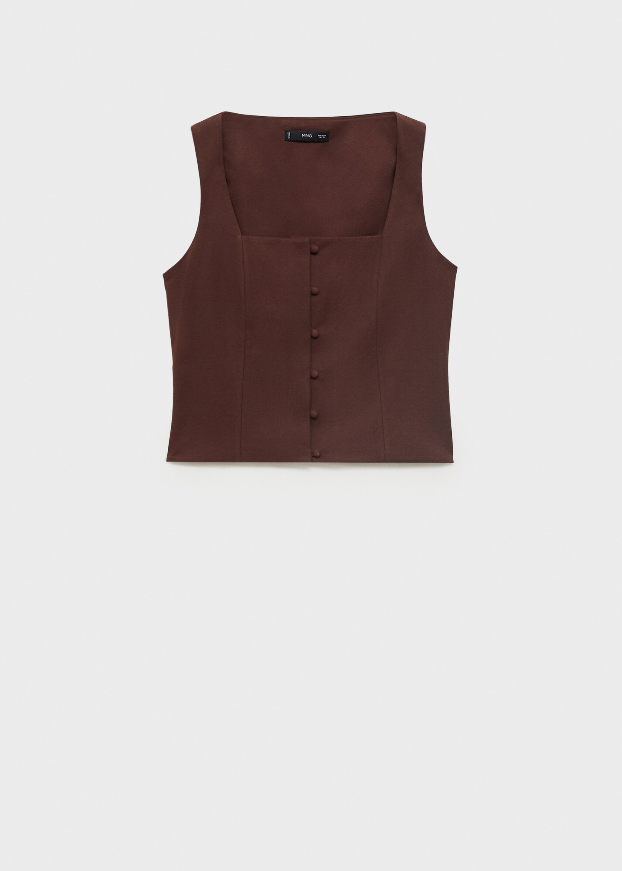 Buttons cotton top - Article without model