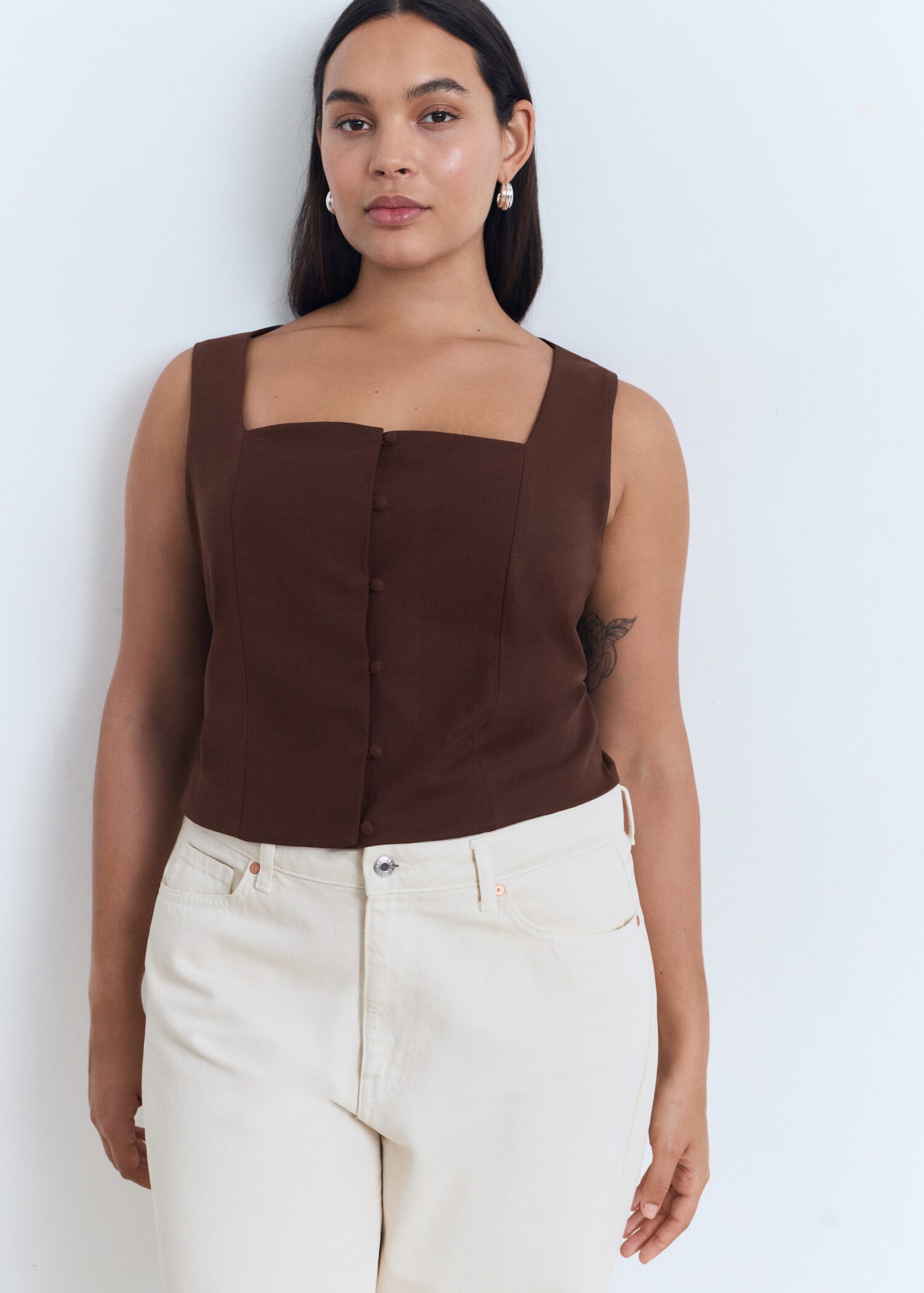 Buttons cotton top - Details of the article 5