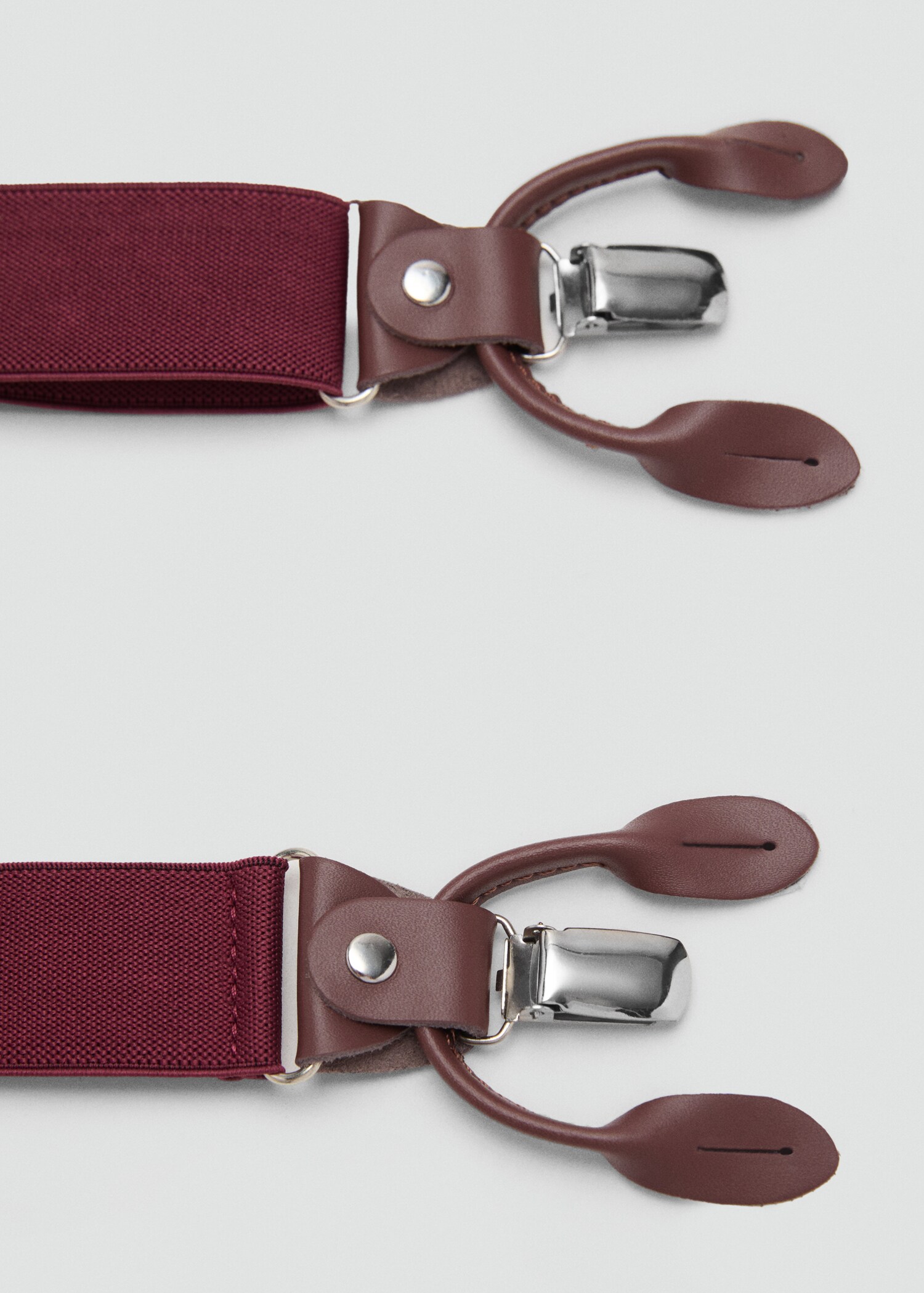 Verstellbare elastische Riemen mit Lederdetails - Detail des Artikels 1