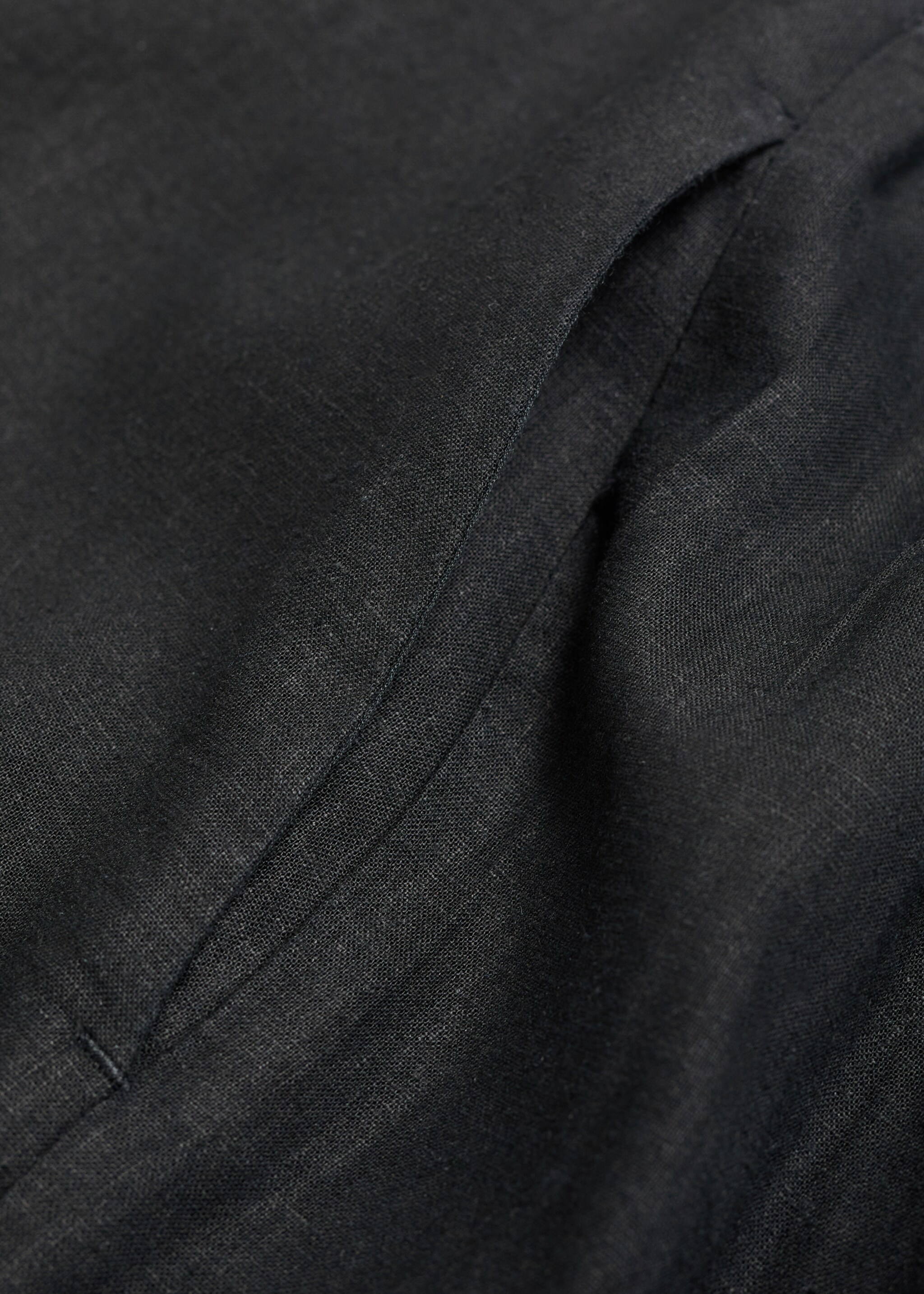 Pantalón crop lino - Detalle del artículo 0