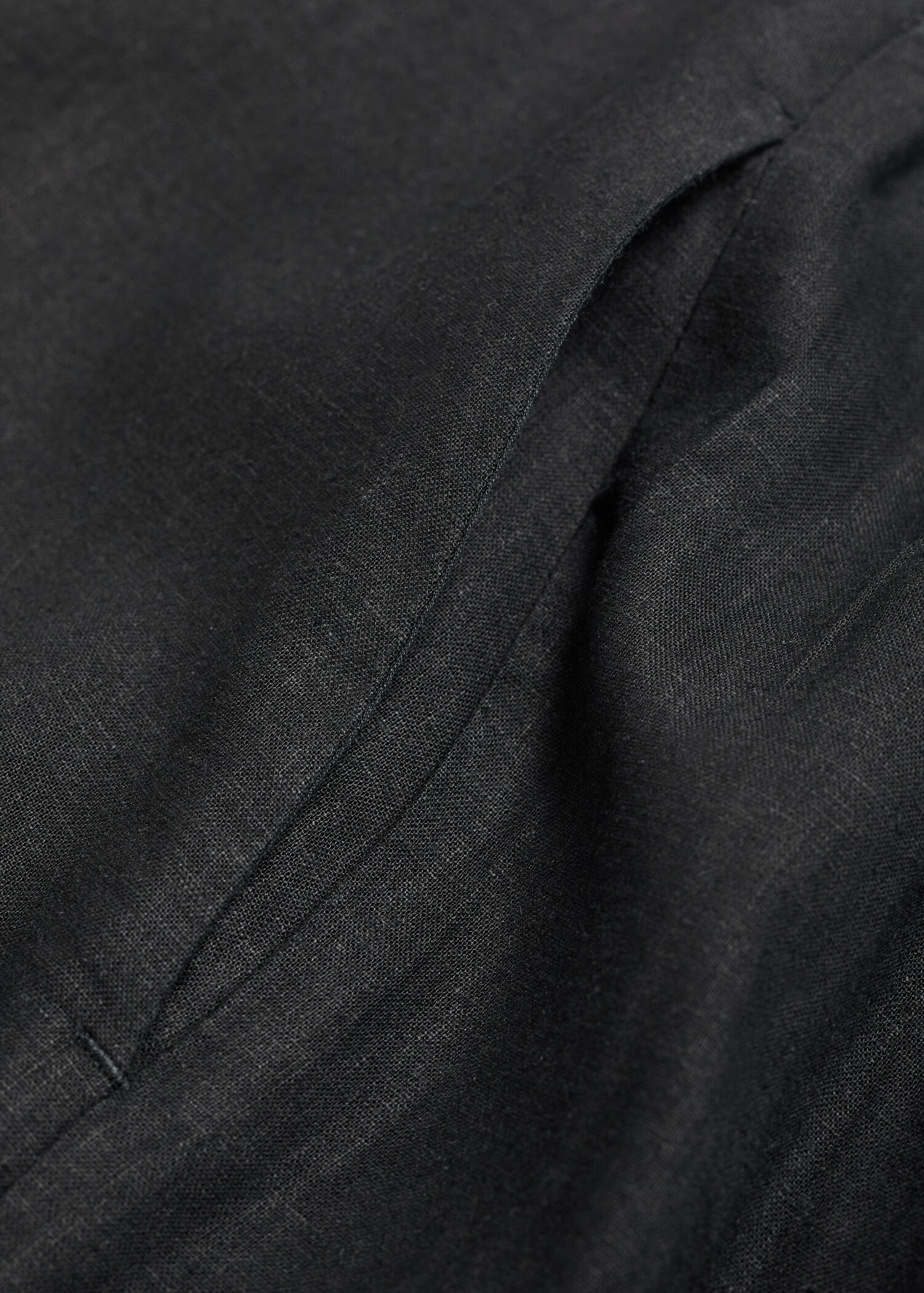 Pantalón crop lino - Detalle del artículo 0