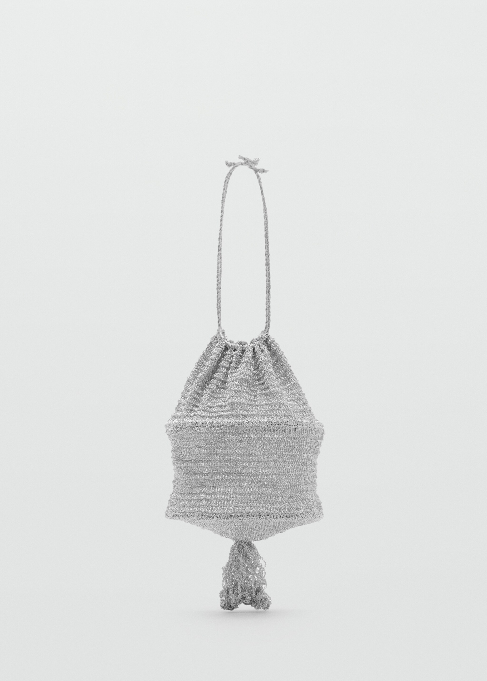 Lurex bucket bag with tassel - Article without model