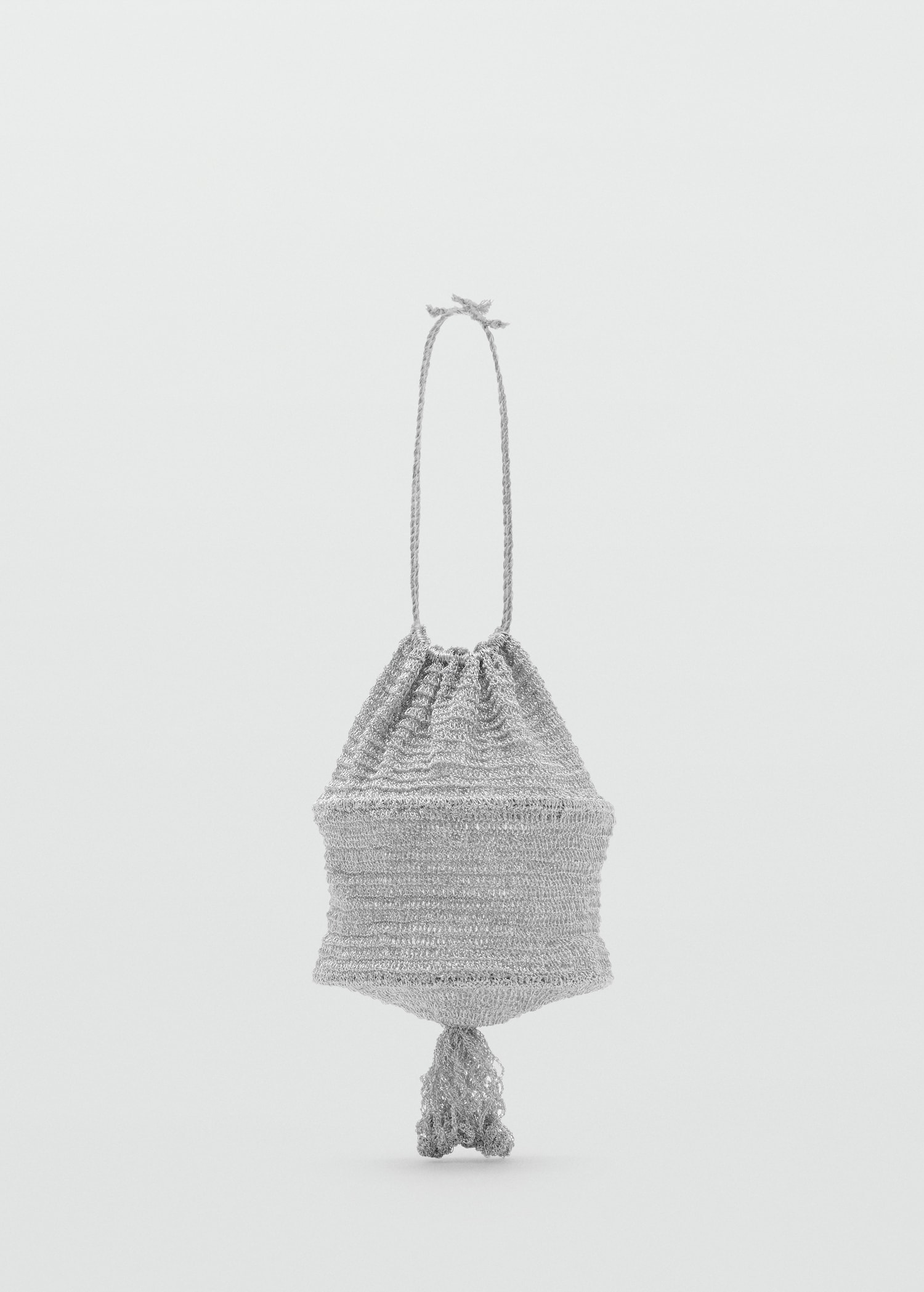 Lurex bucket bag with tassel - Article without model