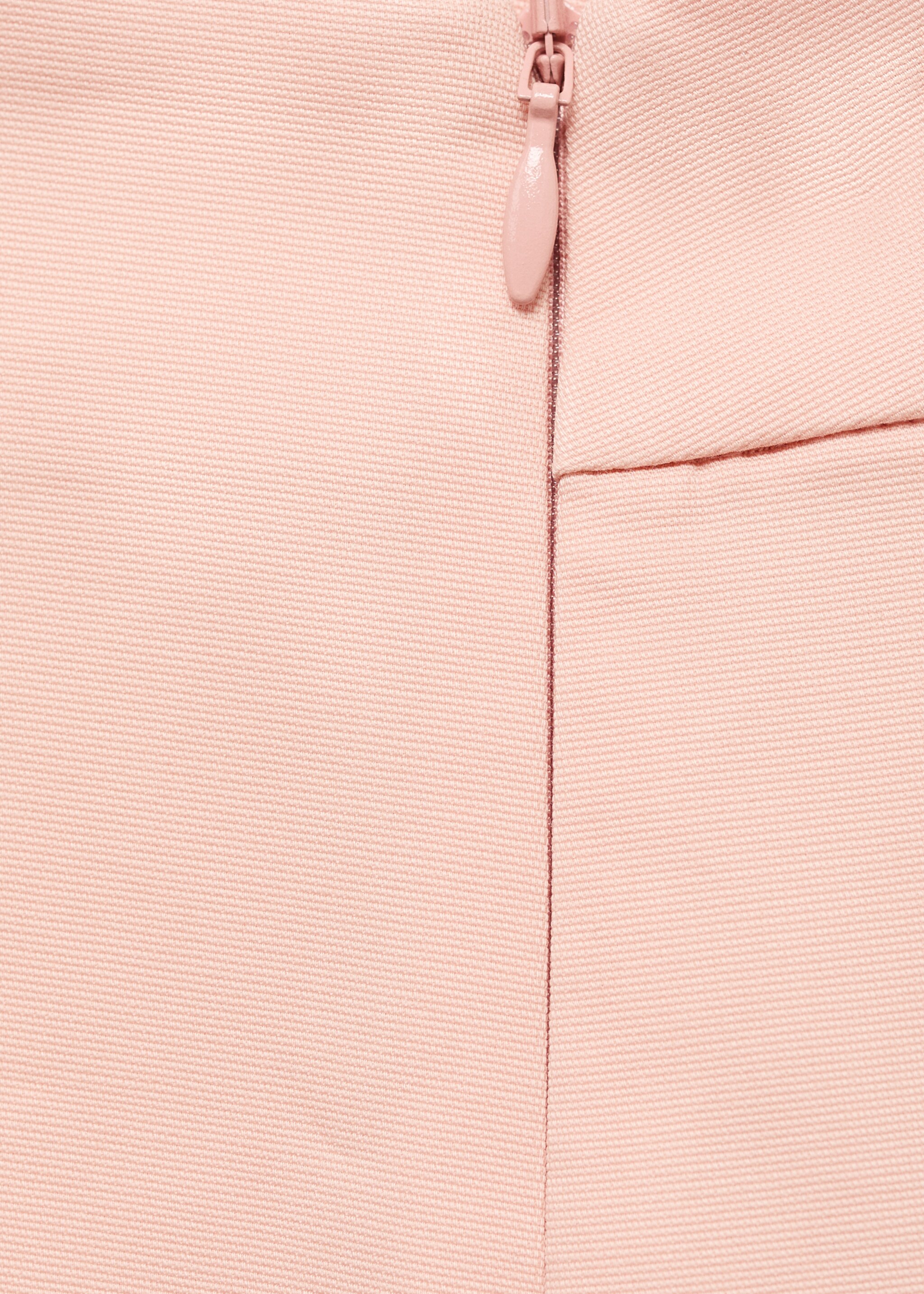Cotton midi-skirt with pleat detail - Details of the article 0