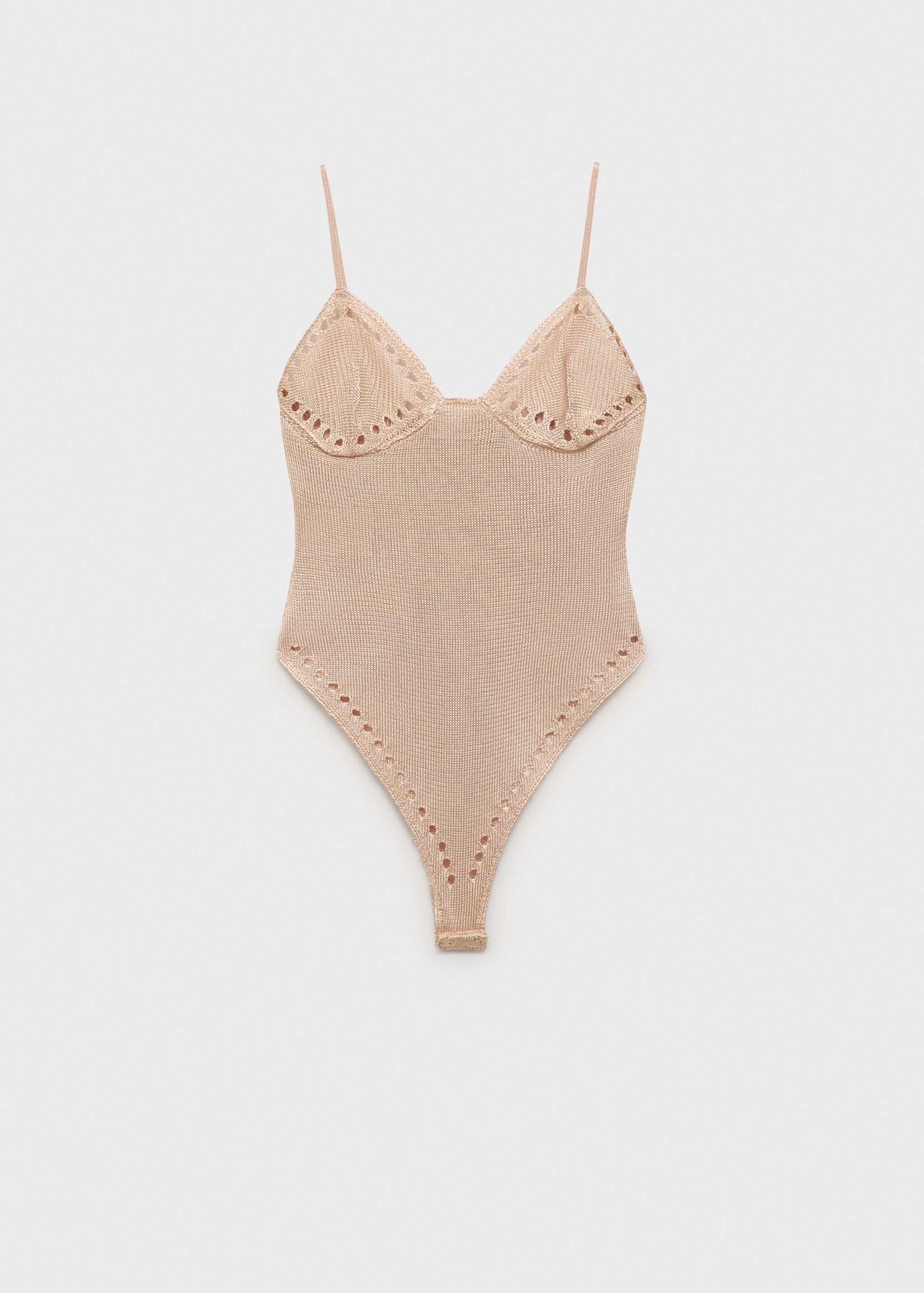 Lurex body with openwork details - Article without model