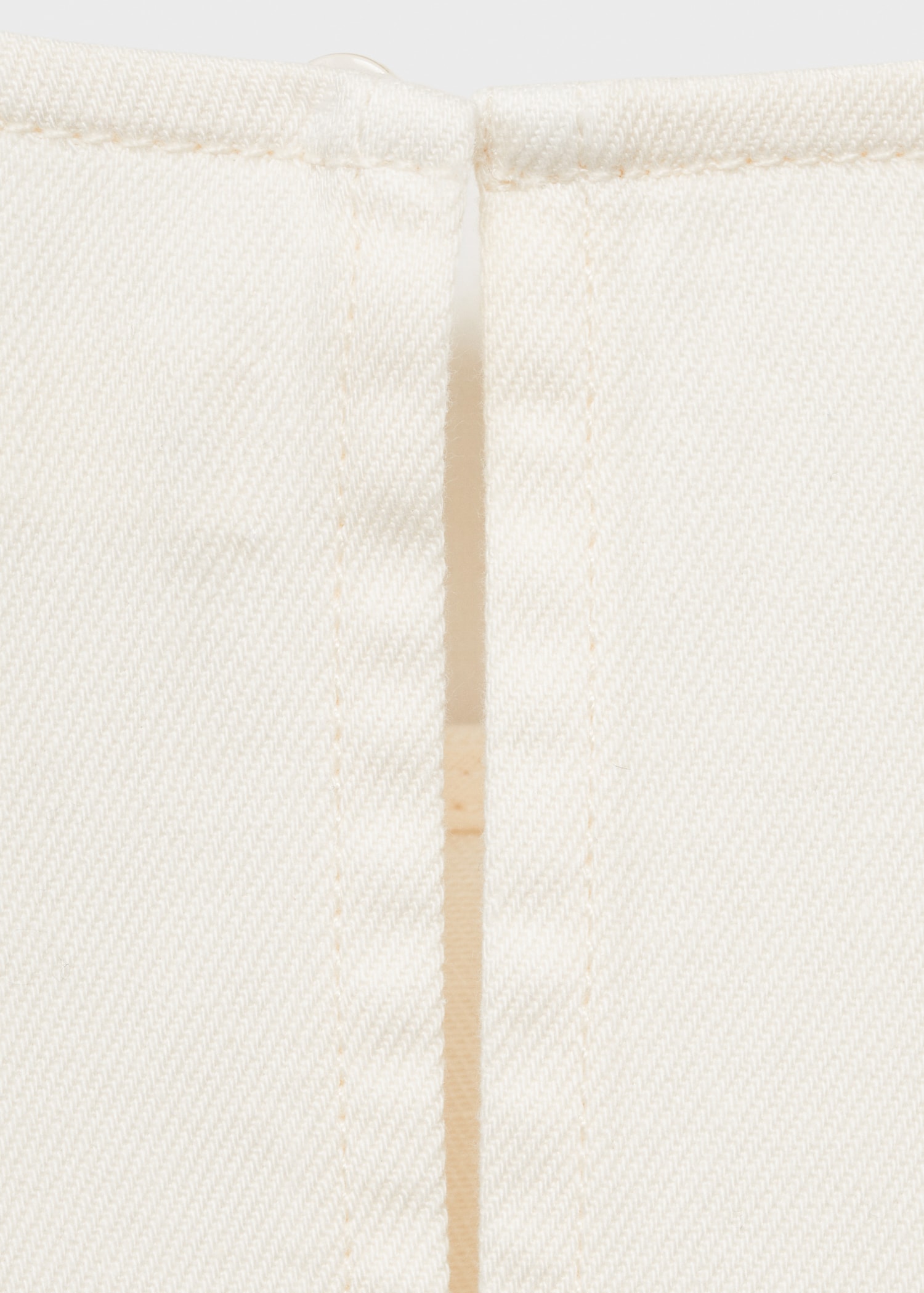 Short denim dress - Details of the article 0