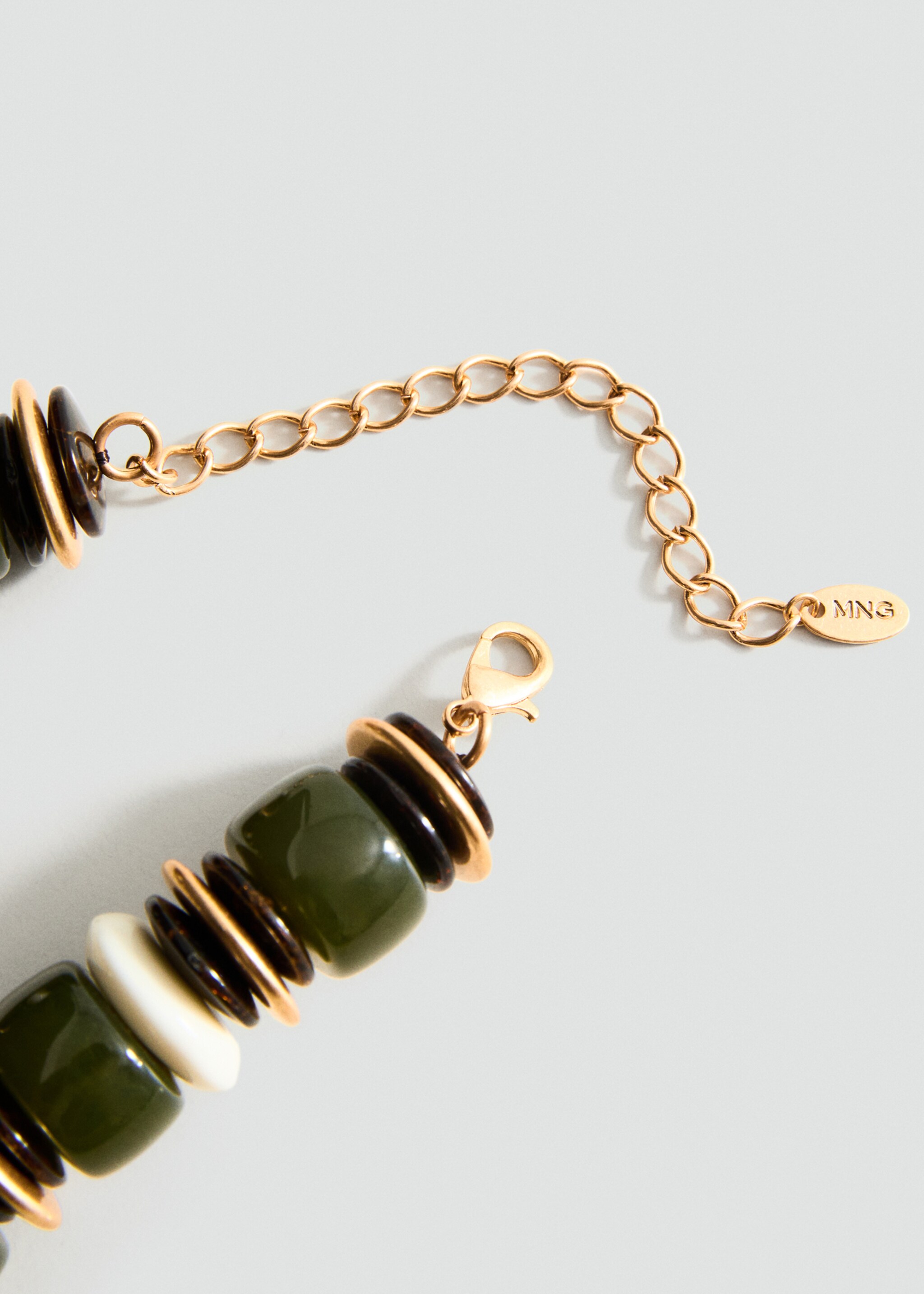 Combined ball necklace - Details of the article 1