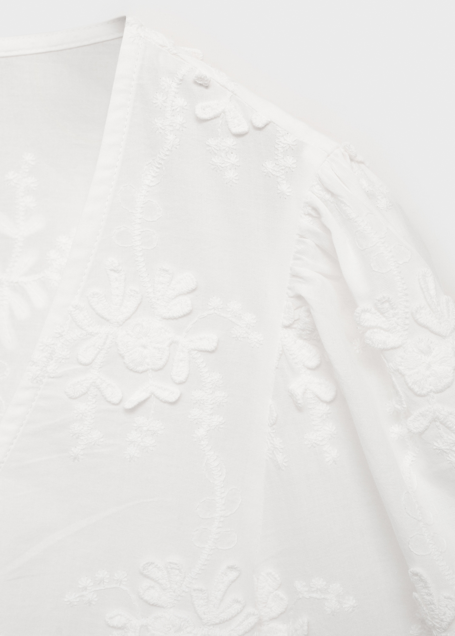 Blouse brodée coton - Détail de l'article 8