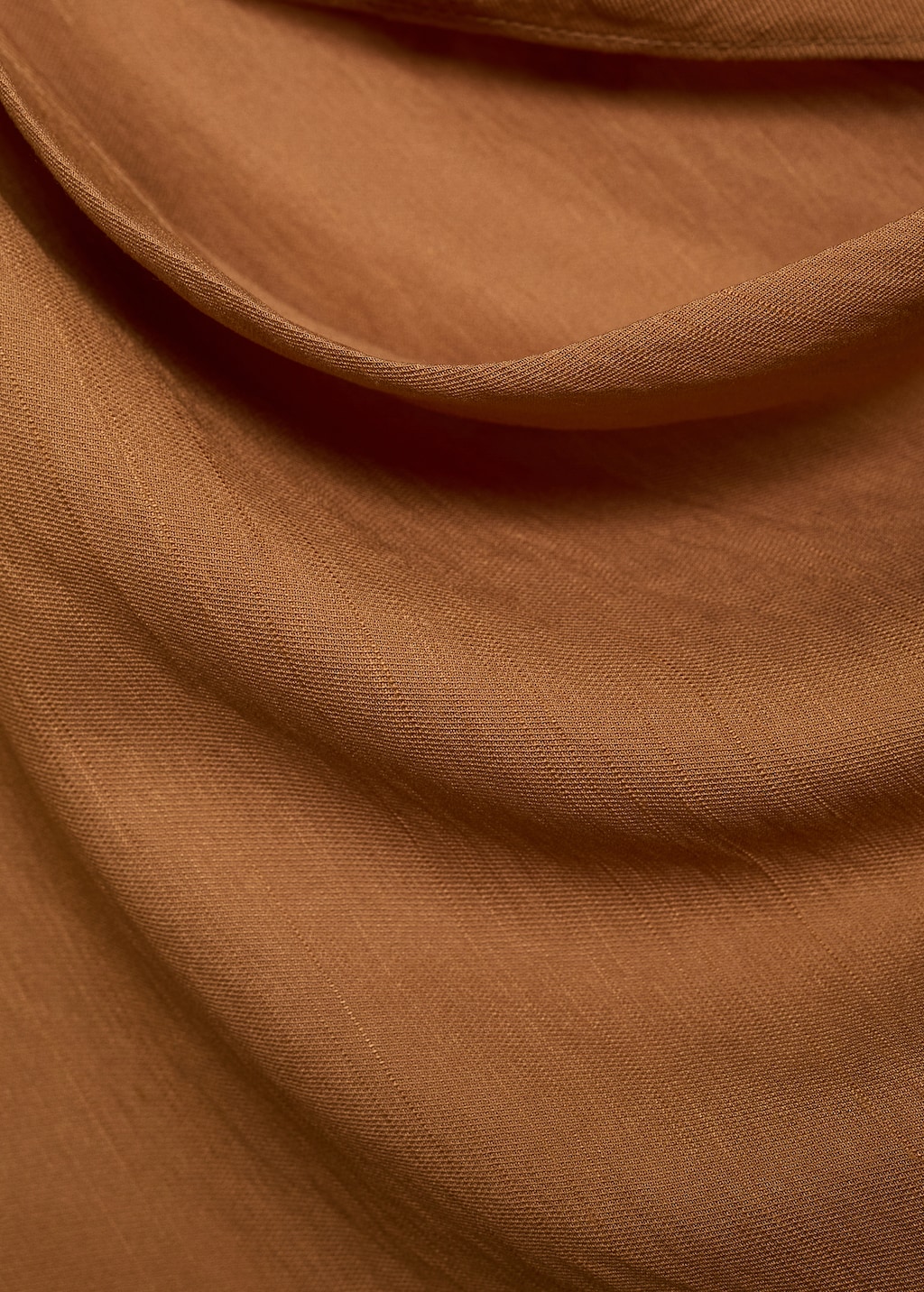 Asymmetric draped gown