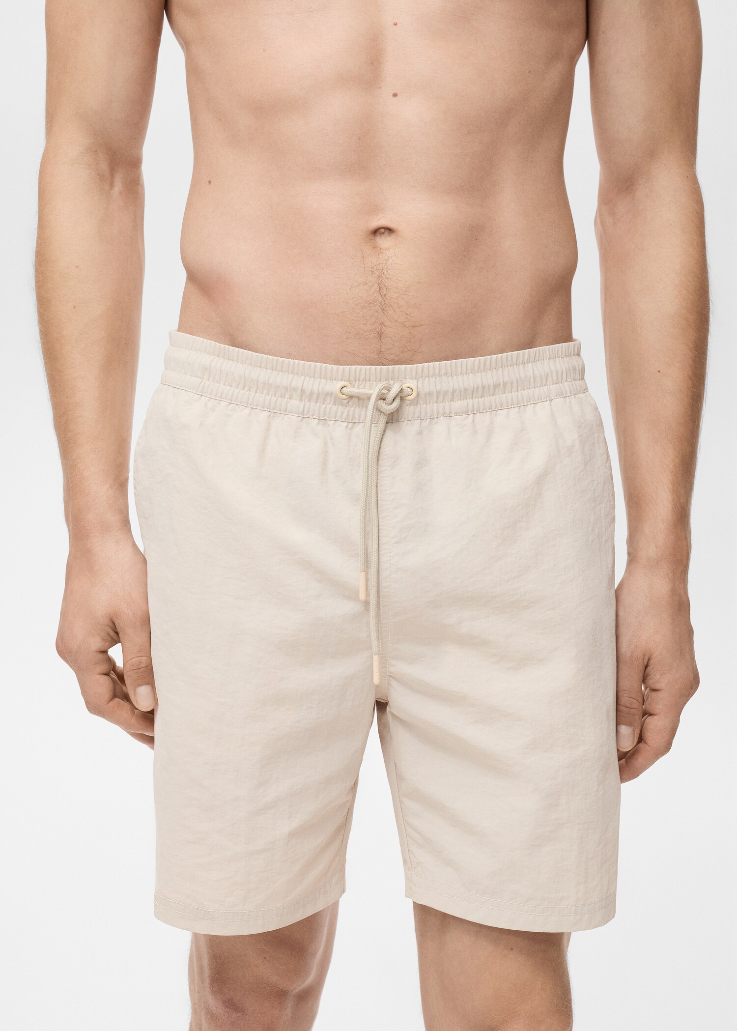 Basic drawstring swimsuit - Details of the article 1