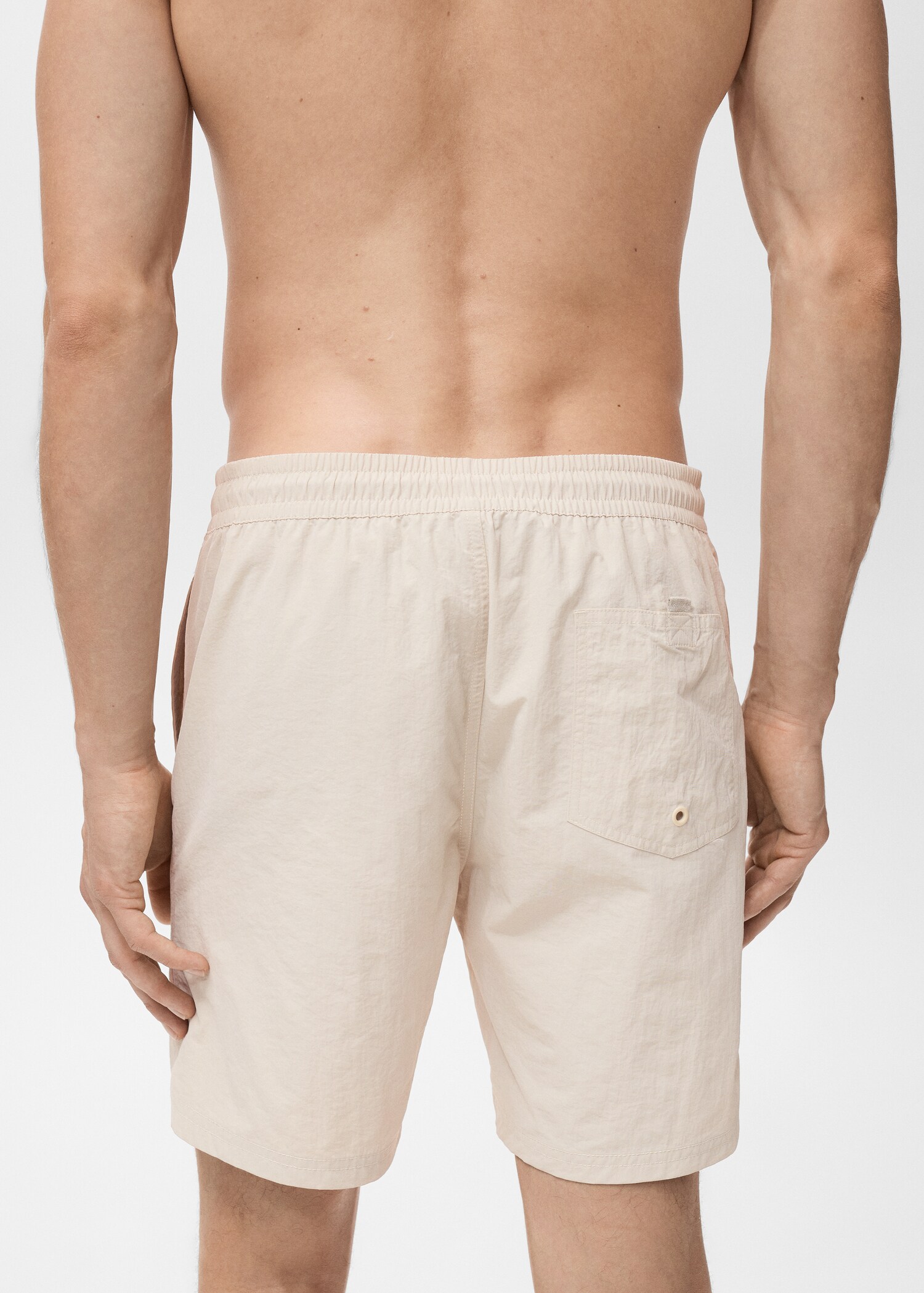 Basic drawstring swimsuit - Details of the article 6