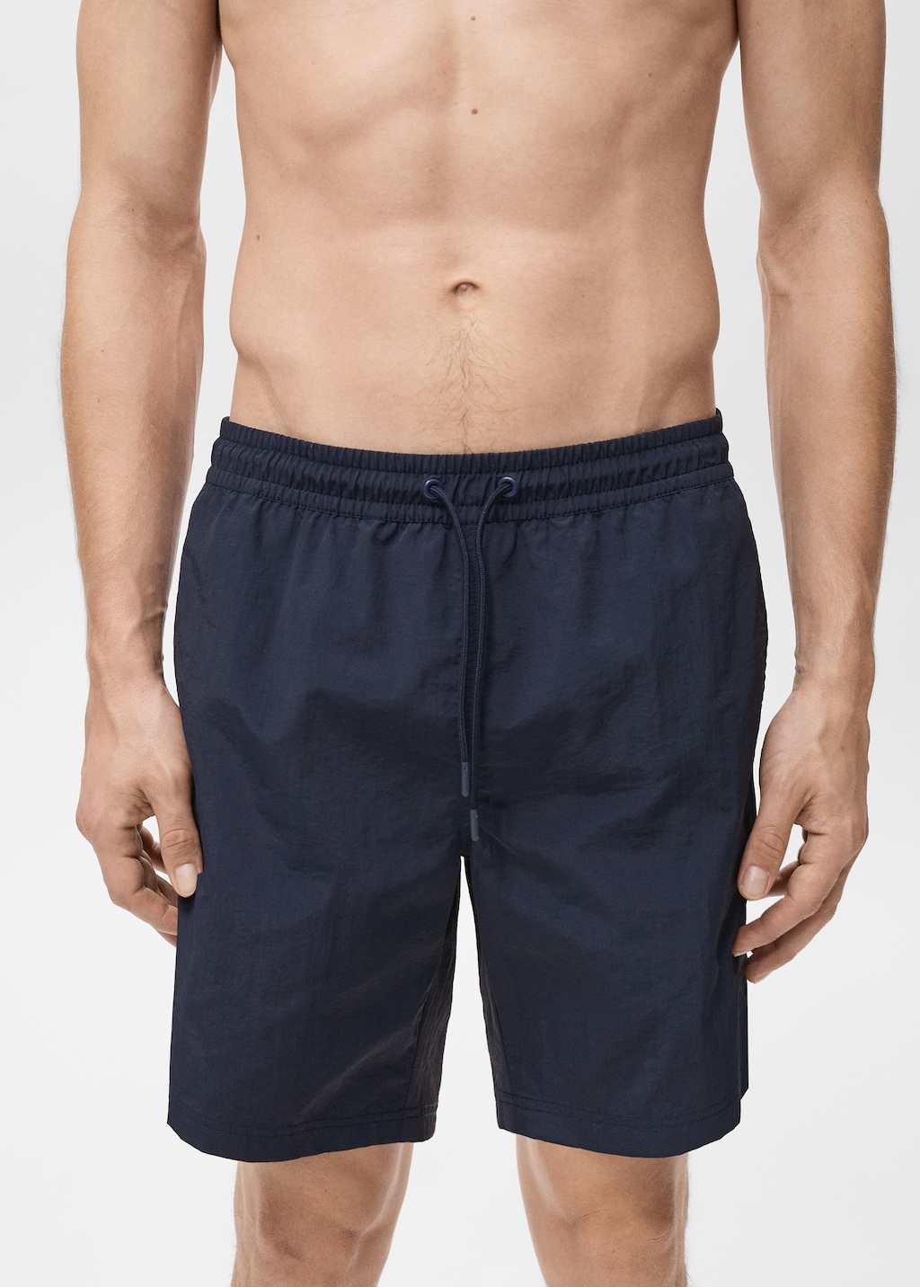 Basic drawstring swimsuit