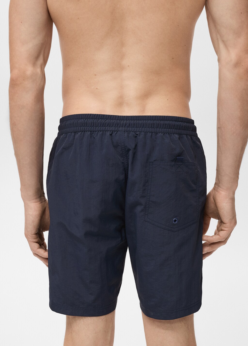 Basic drawstring swimsuit