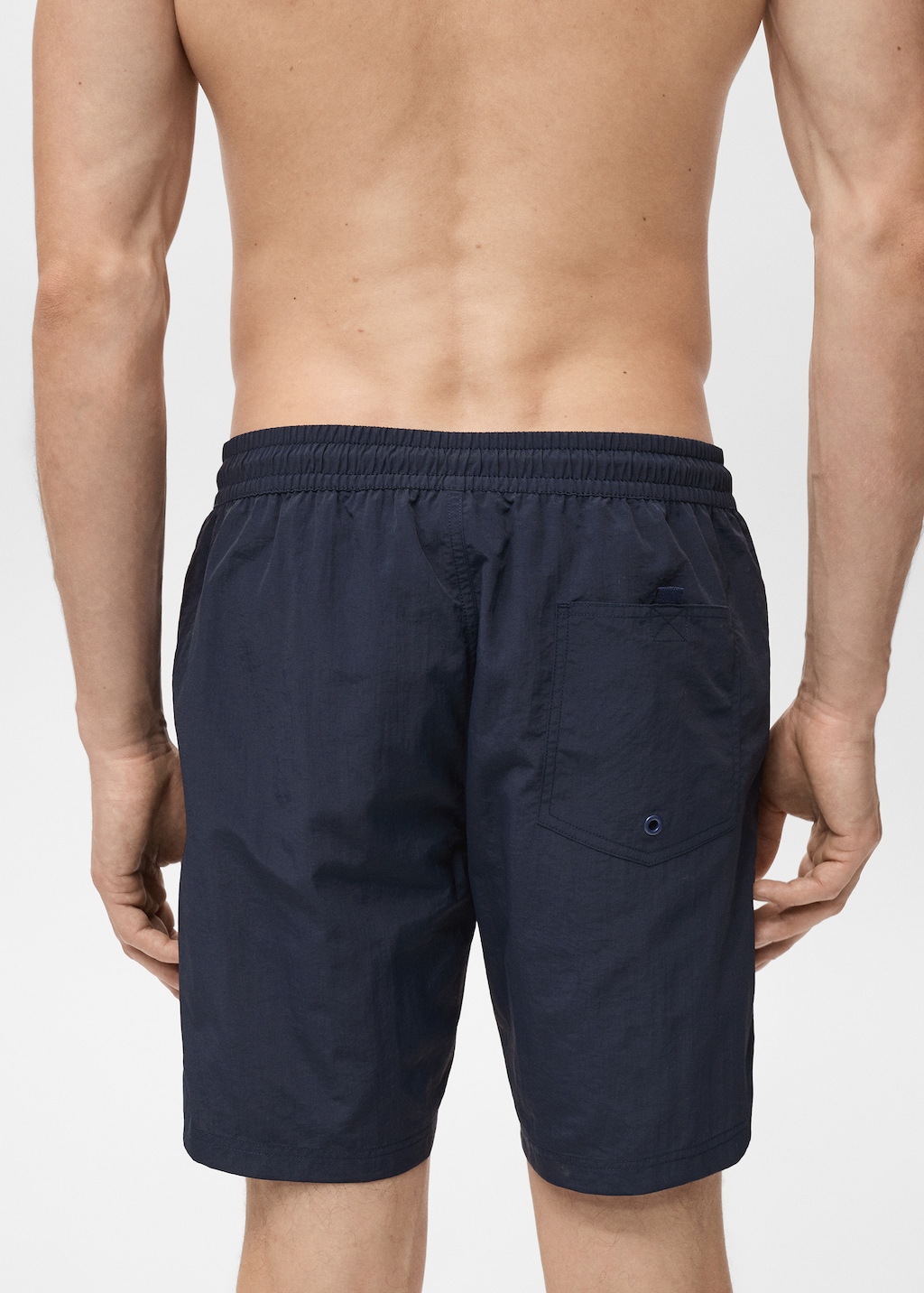 Basic drawstring swimsuit