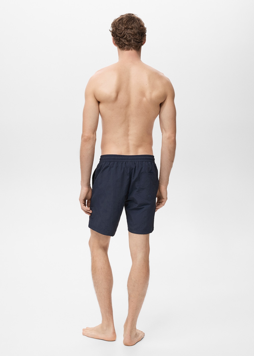 Basic drawstring swimsuit