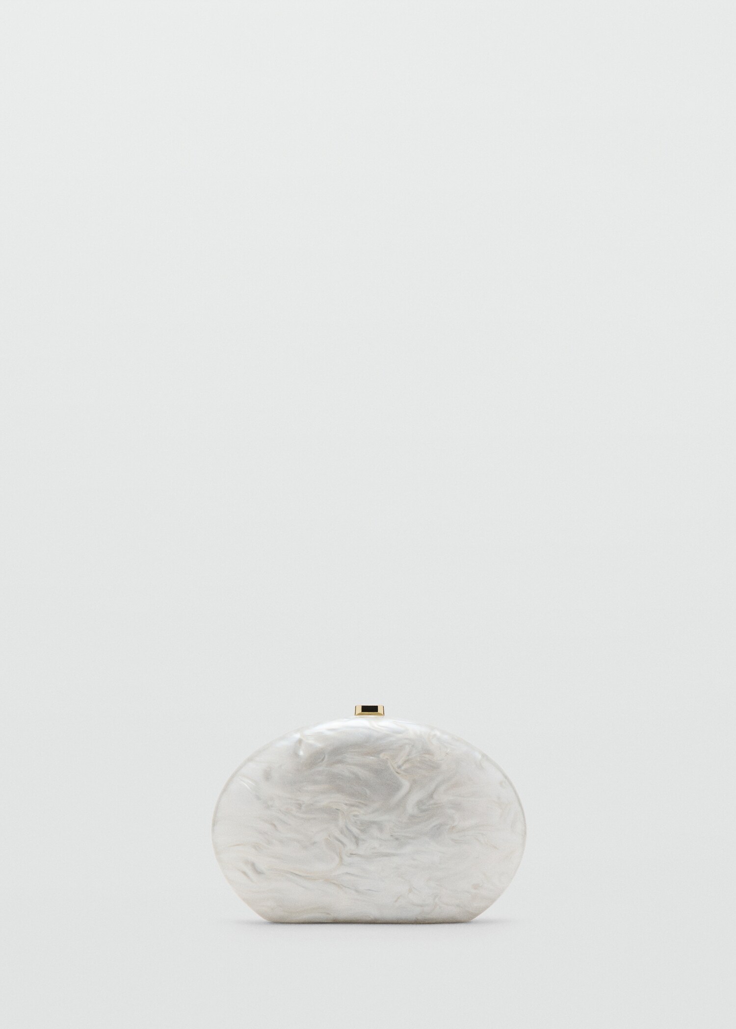 Oval clutch bag - Article without model